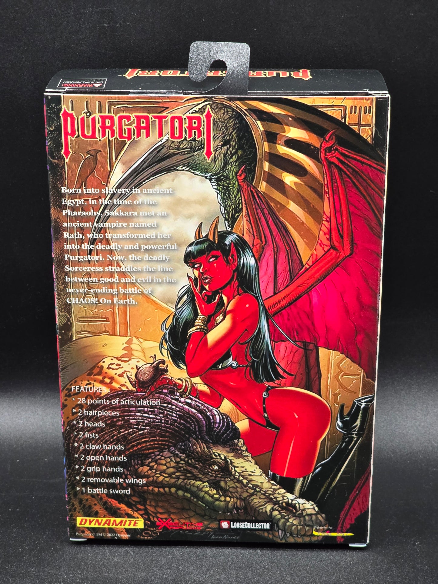 Purgatori Executive Replicas Action Figure