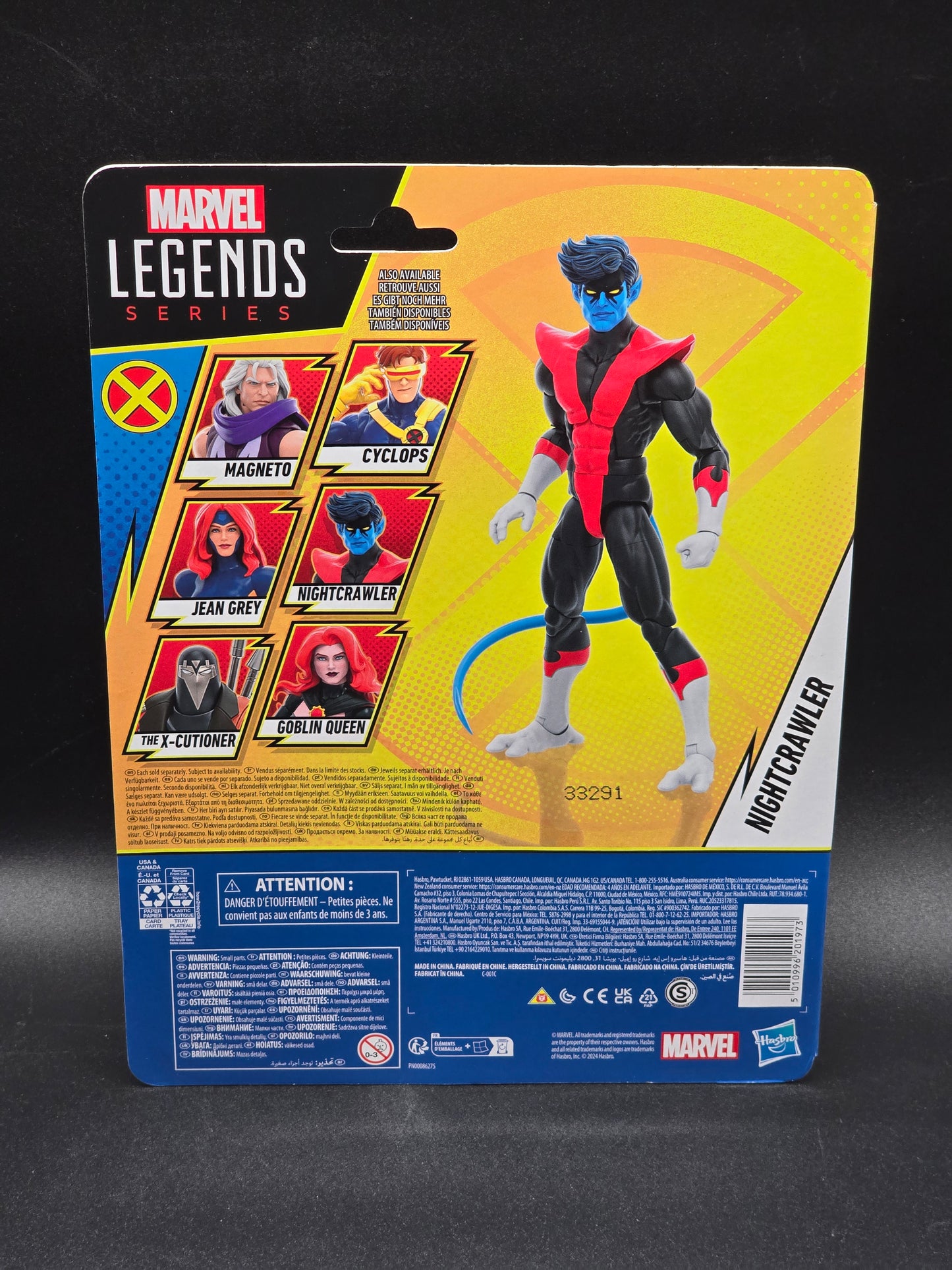 Nightcrawler X-Men '97 Marvel Legends wave 2