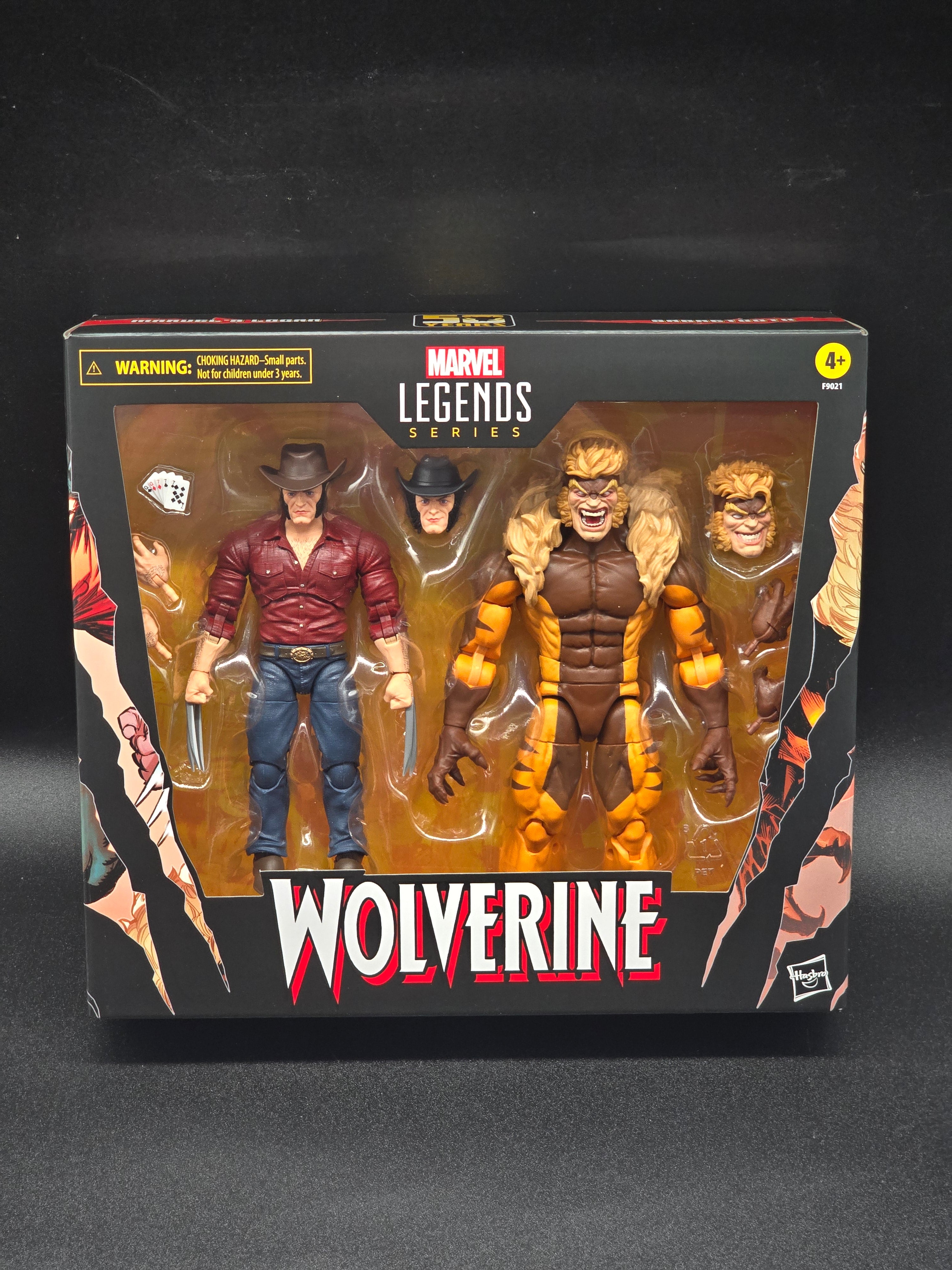 Logan vs Sabretooth Marvel Legends Wolverine 50th Anniversary