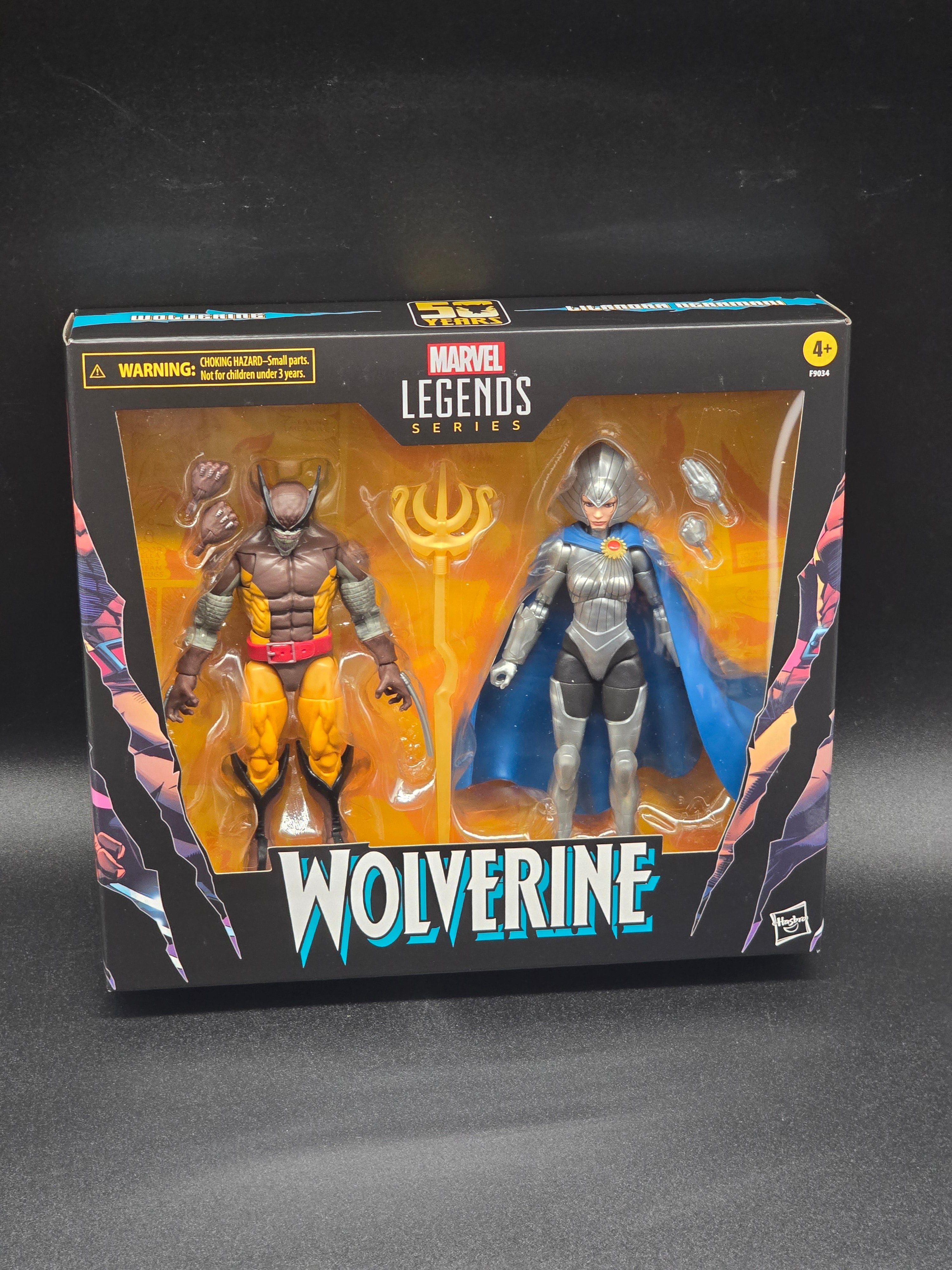 Wolverine and Lilandra Neramani Marvel Legends Wolverine 50th Anniversary