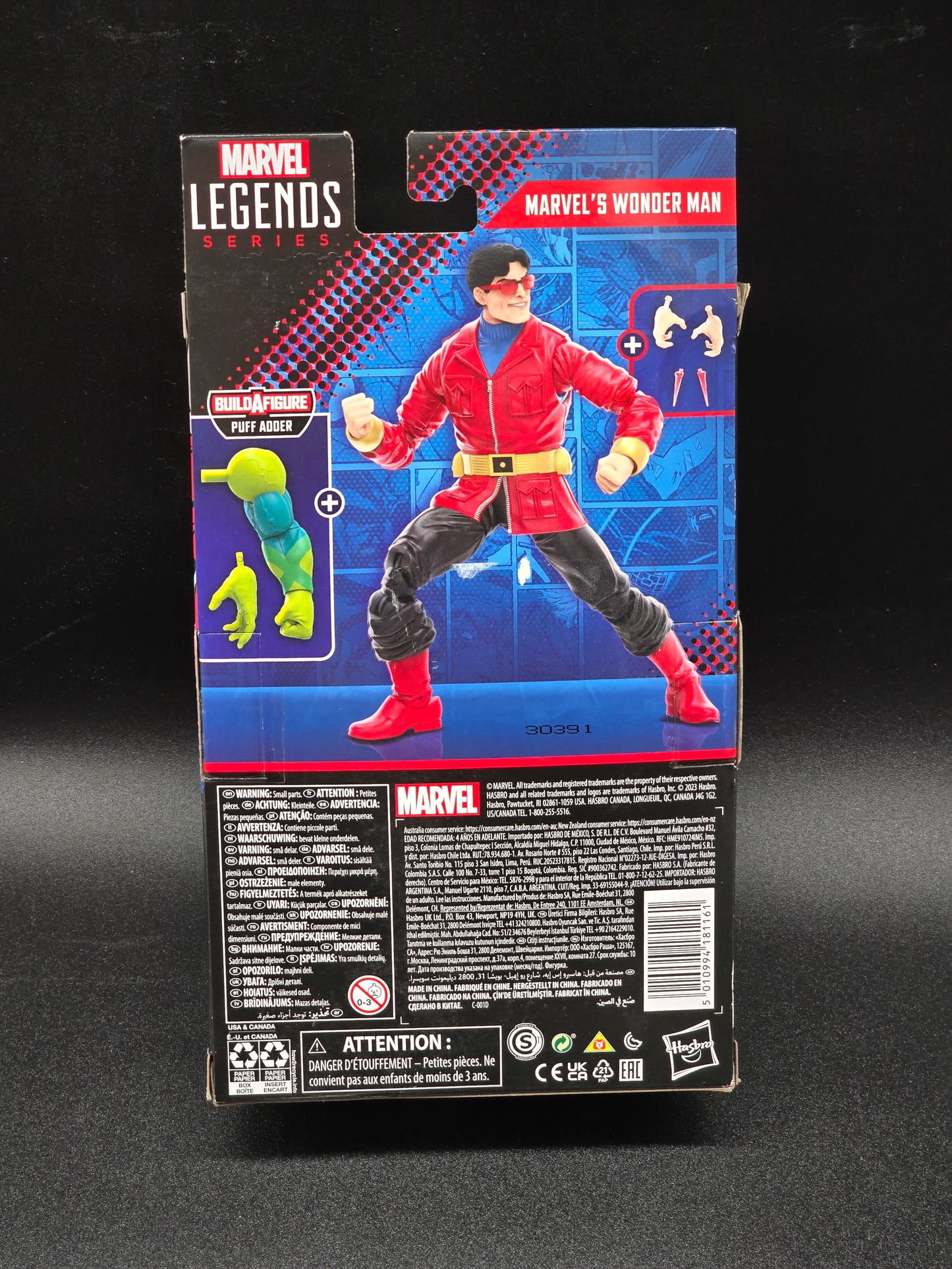 Wonder Man Marvel Legends Avengers