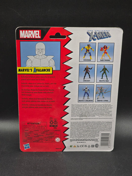 Avalanche X-Men Marvel Legends Retro