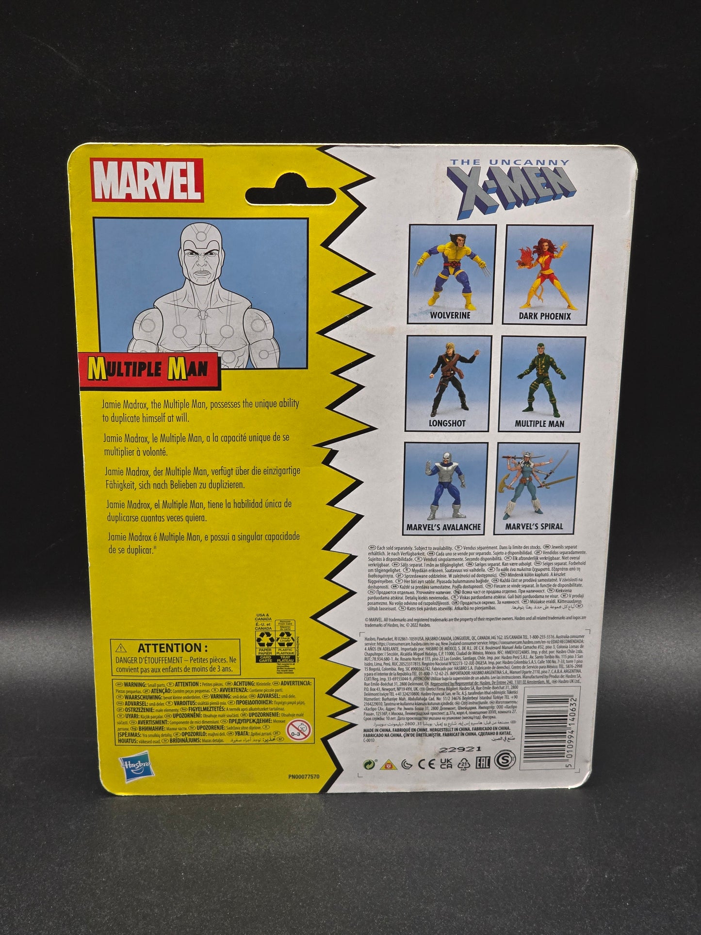 Multiple Man X-Men Marvel Legends Retro