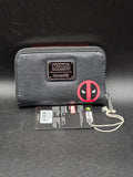 Deadpool Metallic Collection Cosplay Zip-Around Wallet - Loungefly