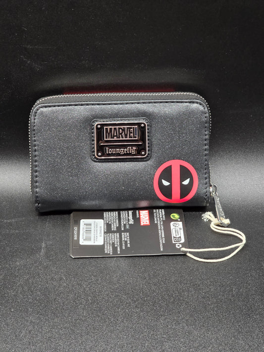 Deadpool Metallic Collection Cosplay Zip-Around Wallet - Loungefly