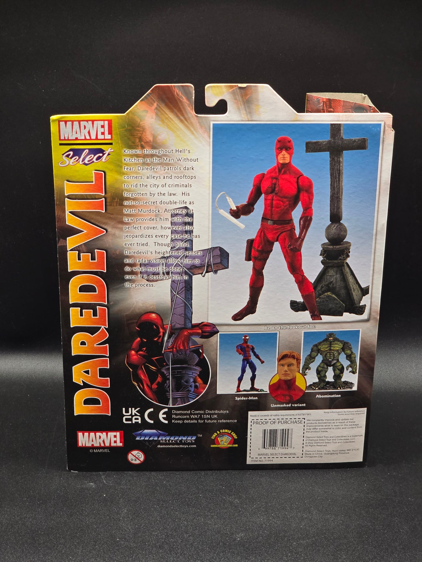 Daredevil Marvel Select 2022