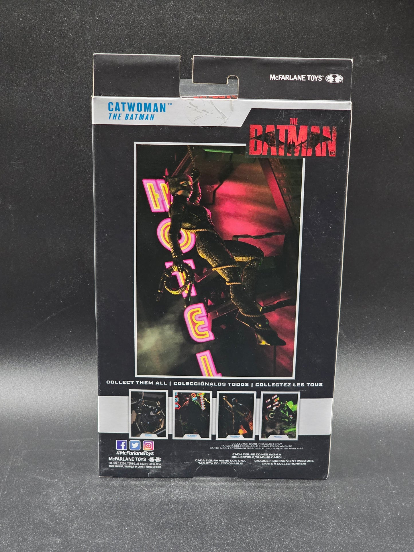 Catwoman The Batman (movie) DC Multiverse McFarlane Gold Label