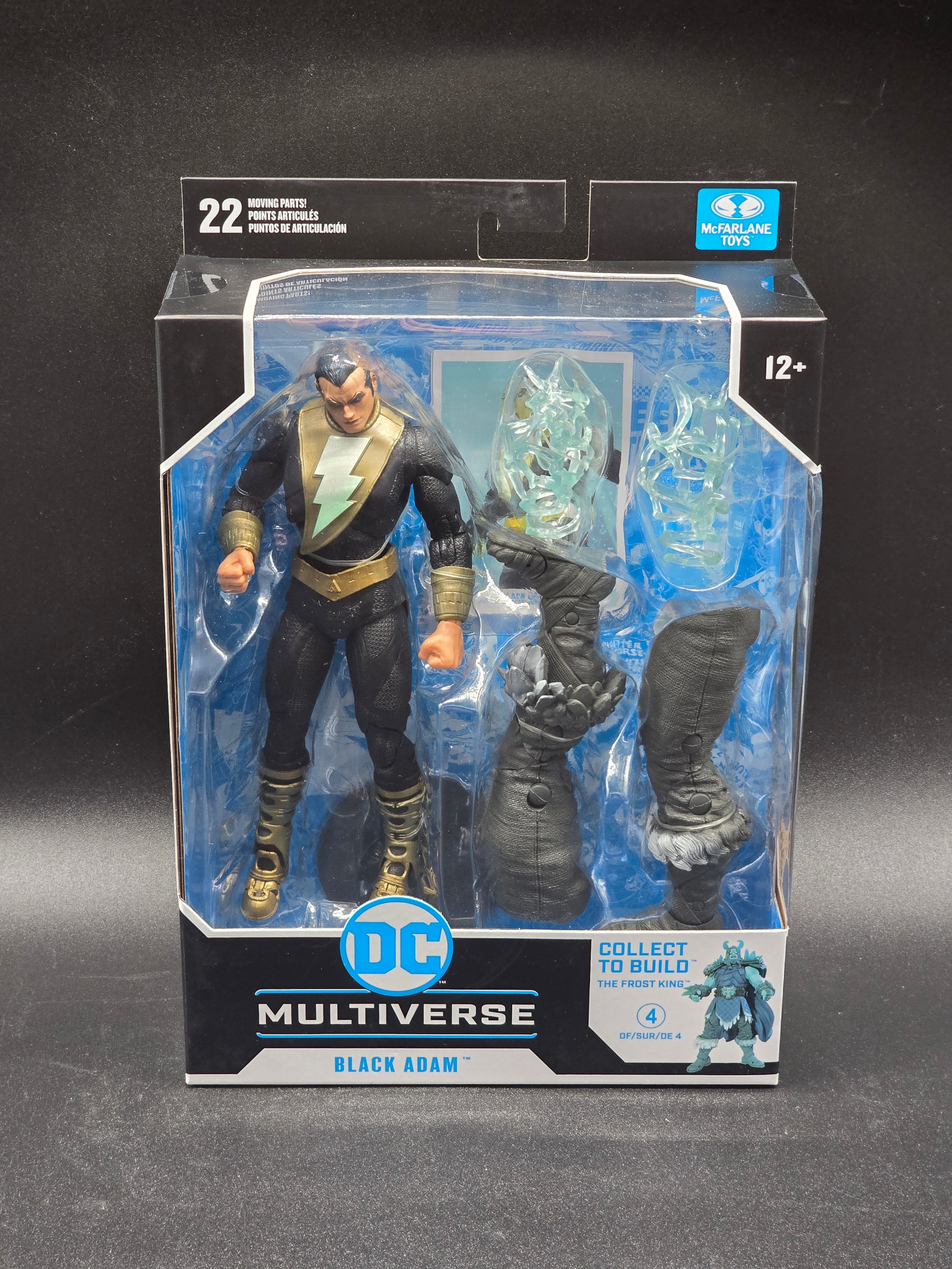 Black Adam DC Multiverse McFarlane CTB Frost King