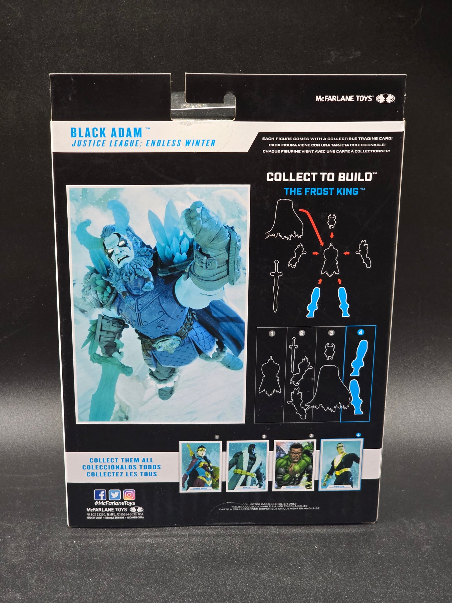 Black Adam DC Multiverse McFarlane Toys CTB Frost King 7-in Action Figure