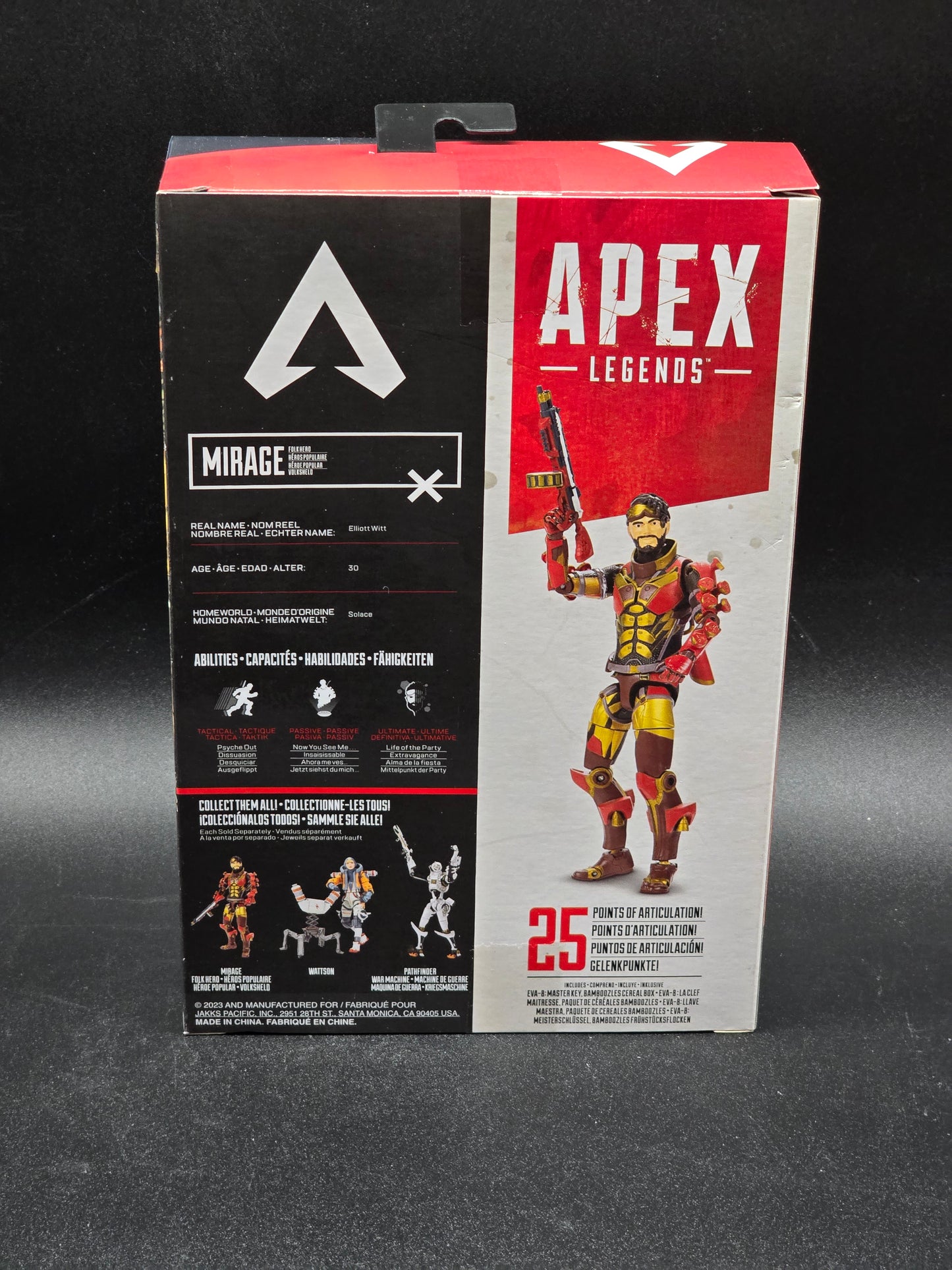 Mirage Apex Legends Action Figure Jakks Pacific 2022