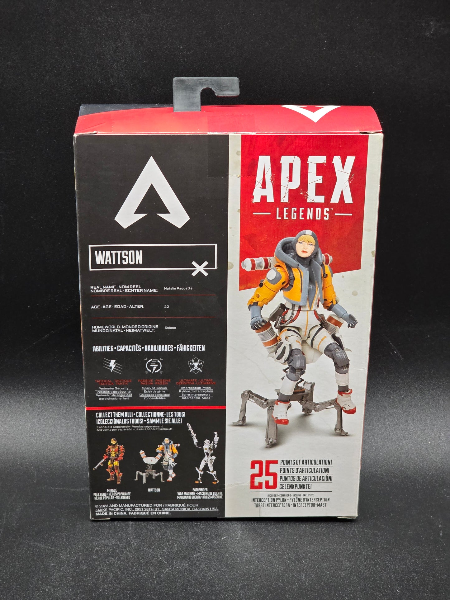 Wattson Apex Legends Action Figure Jakks Pacific 2022
