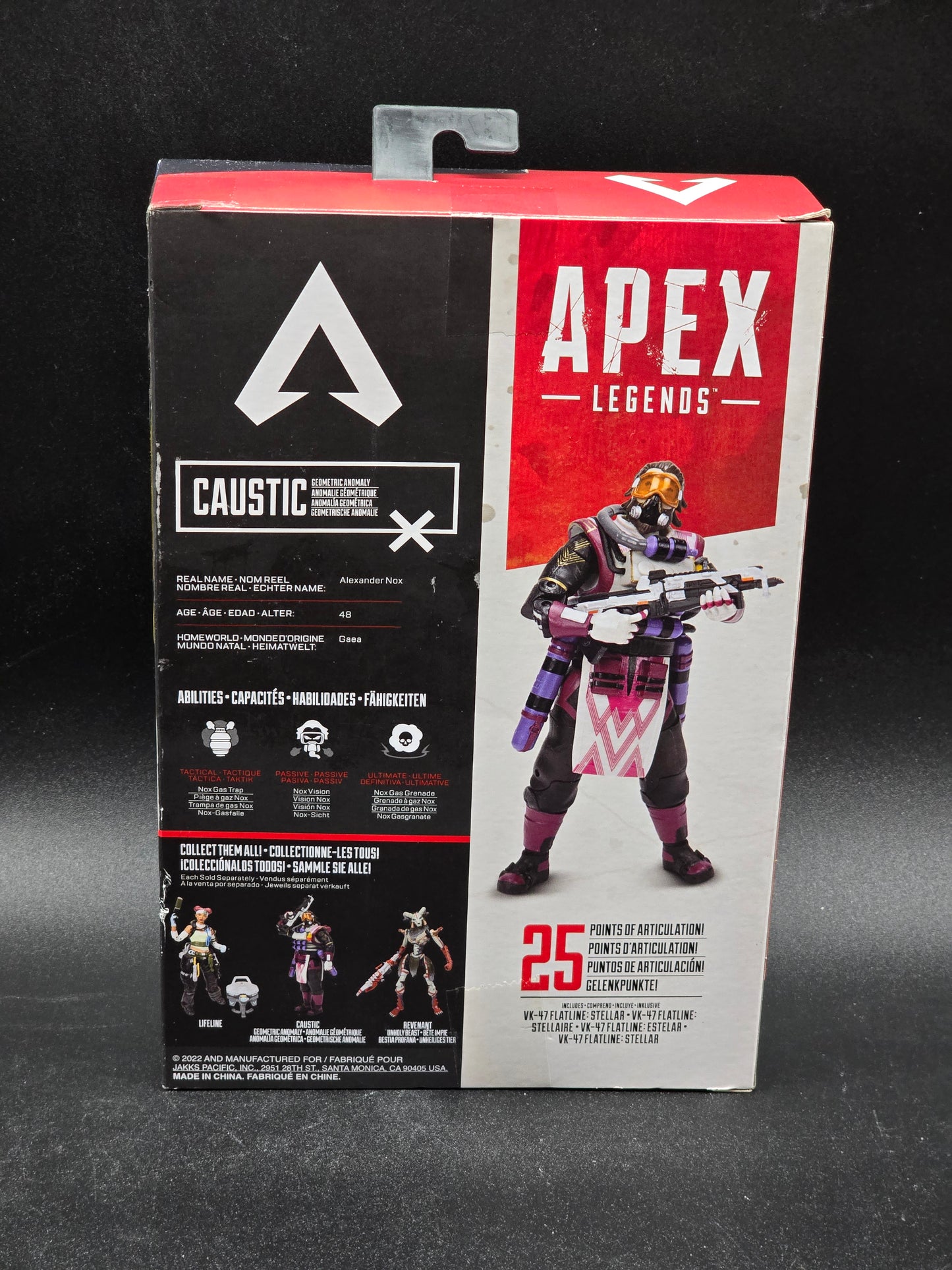 Caustic Apex Legends Action Figure Jakks Pacific 2022