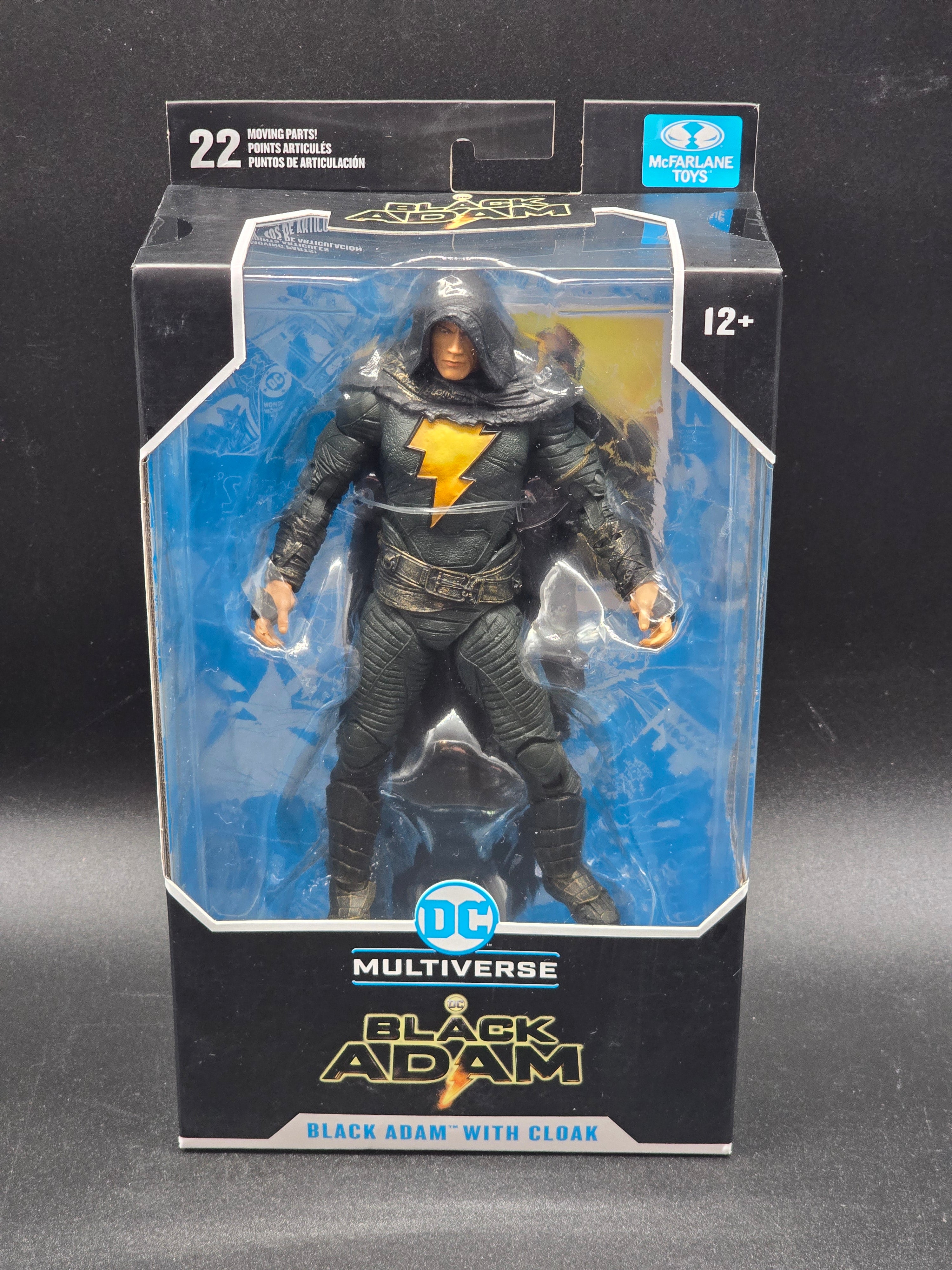 Black Adam with cloak (Movie) DC Multiverse McFarlane
