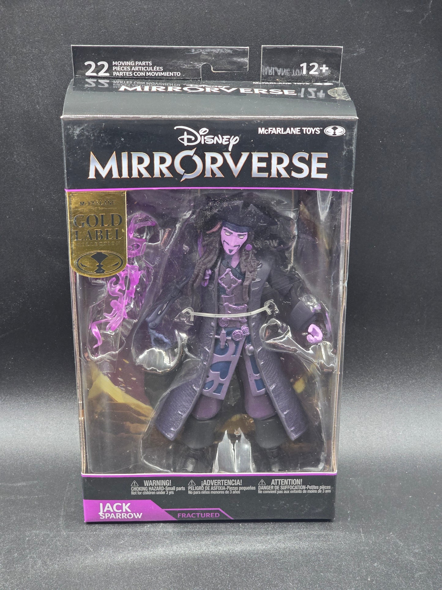 Jack Sparrow (fractured) Disney Mirrorverse McFarlane Gold label