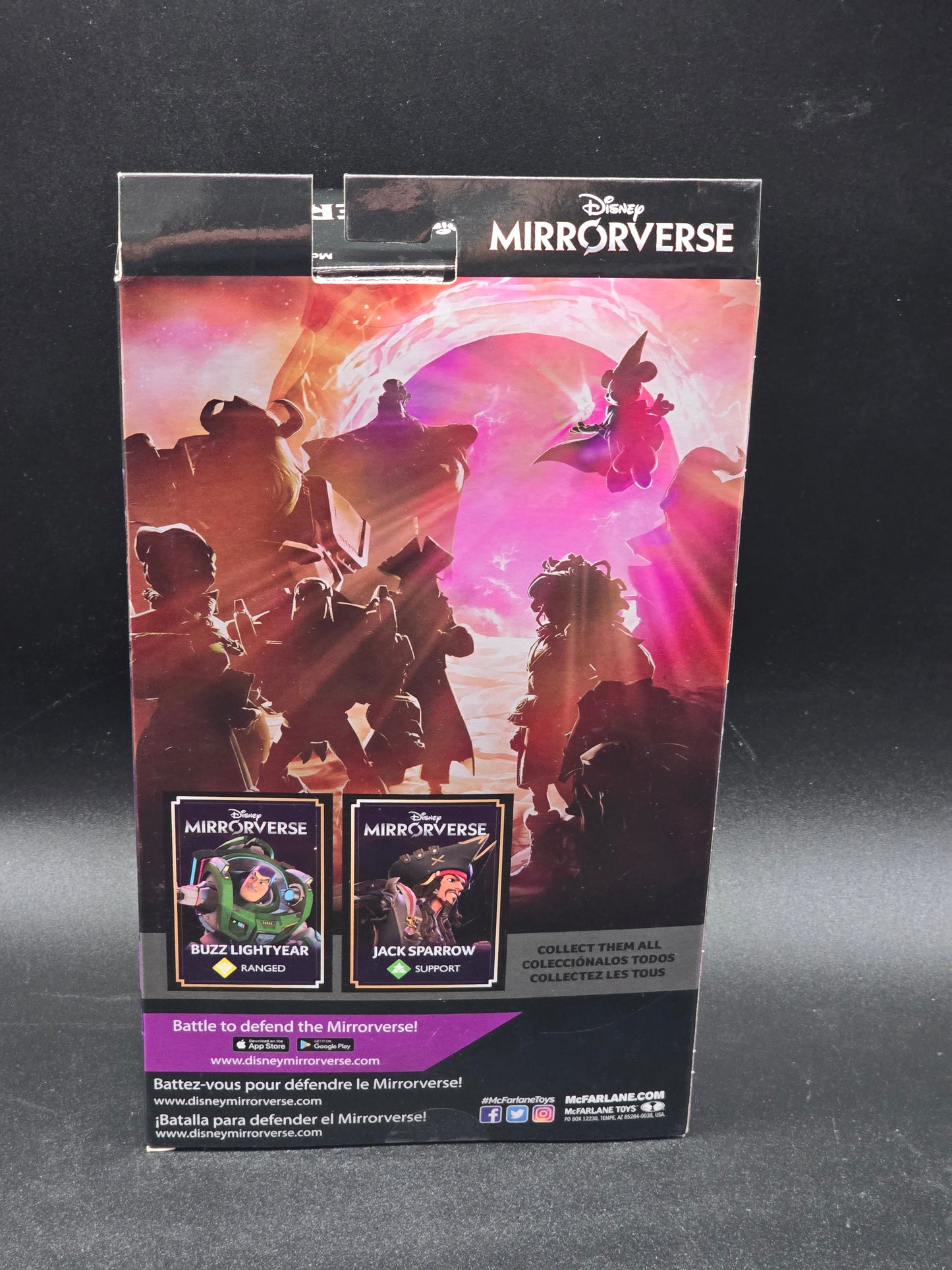 Jack Sparrow (fractured) Disney Mirrorverse McFarlane Gold label