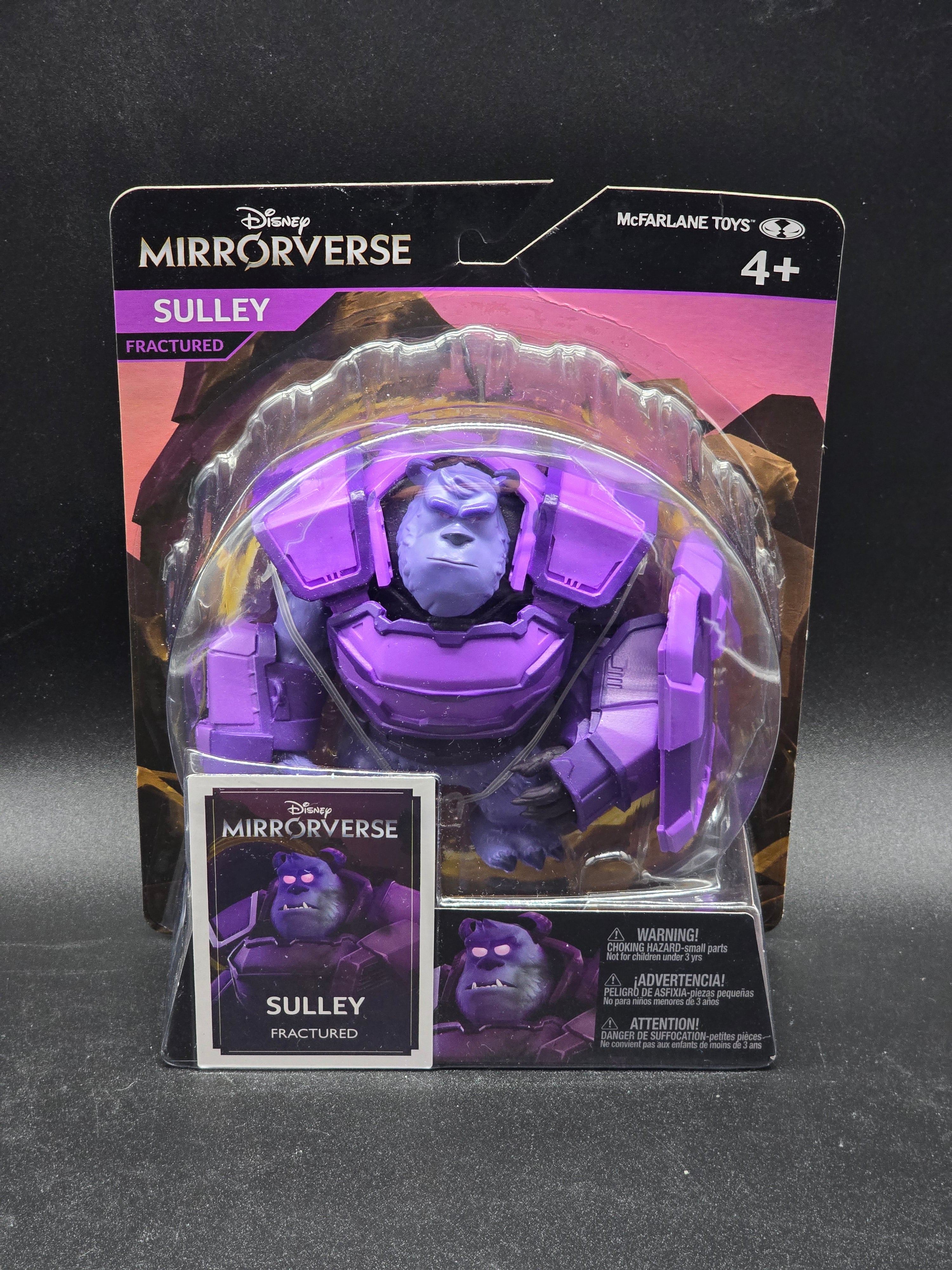 Sulley (fractured) Disney Mirrorverse McFarlane