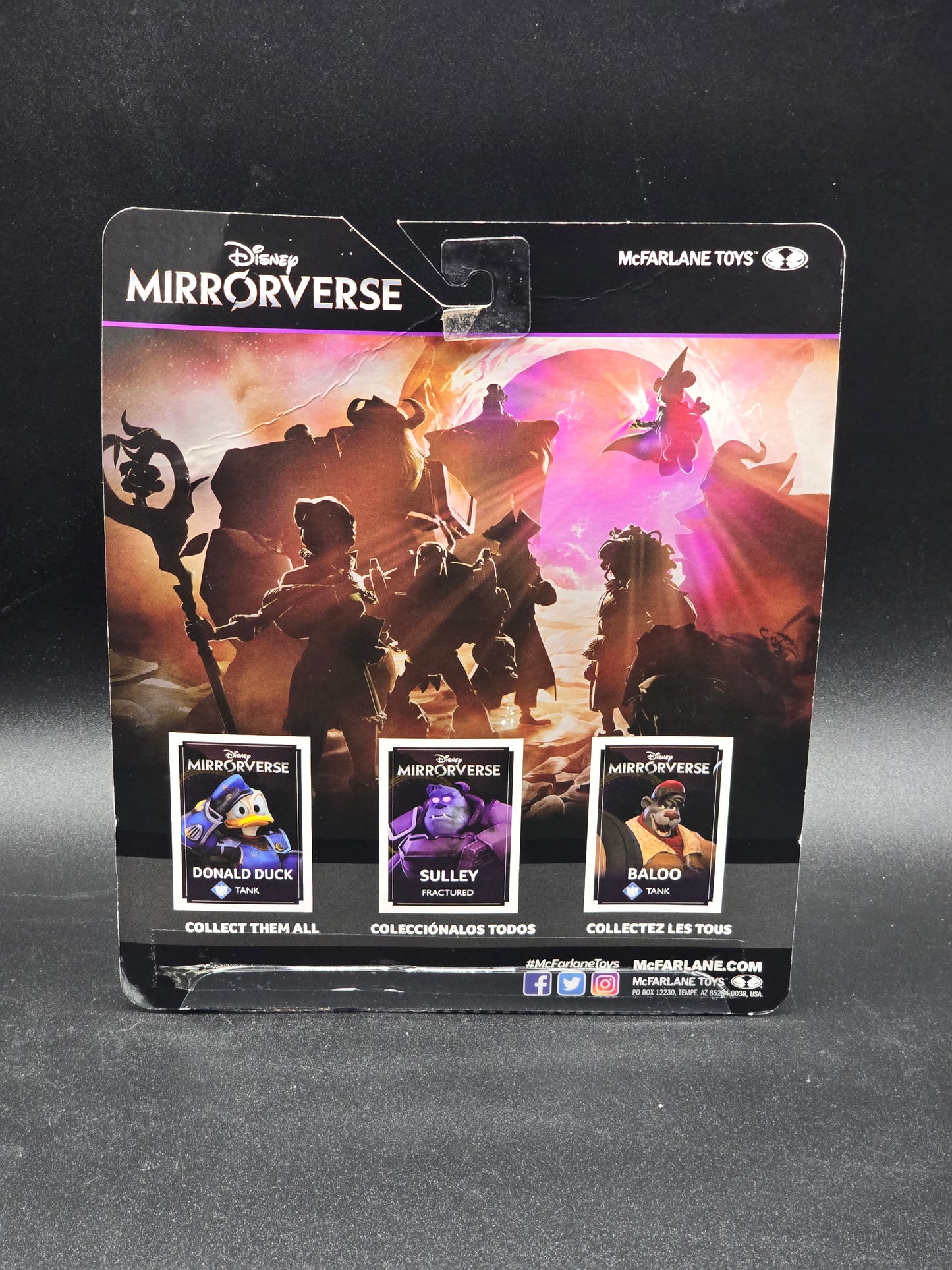 Sulley (fractured) Disney Mirrorverse McFarlane