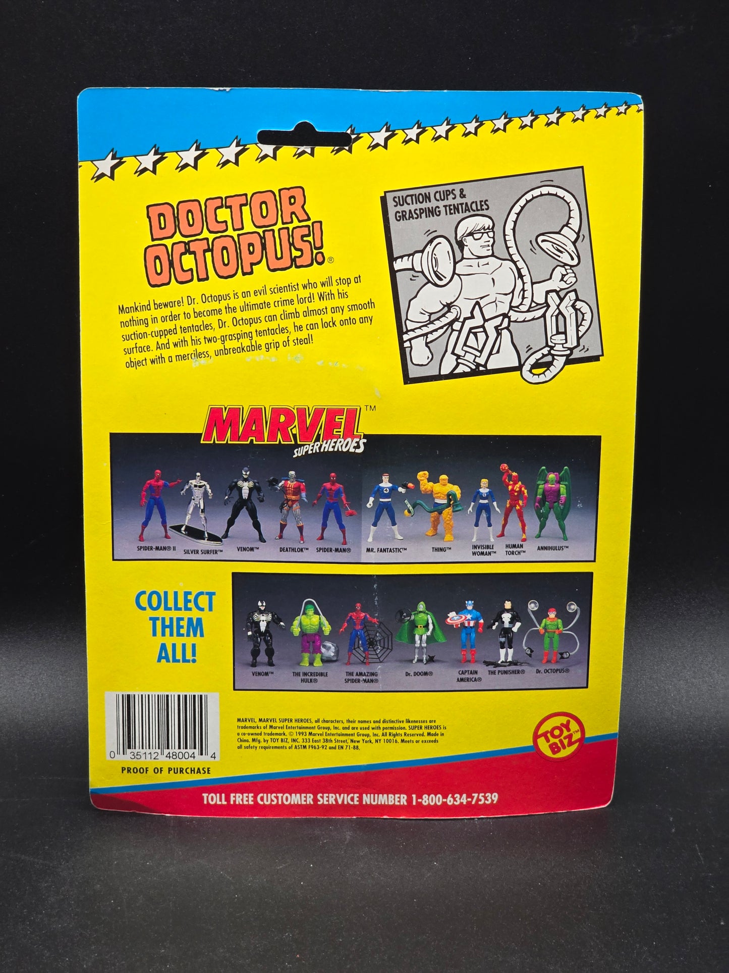 Dr. Octopus Marvel Superheroes Toybiz 1993