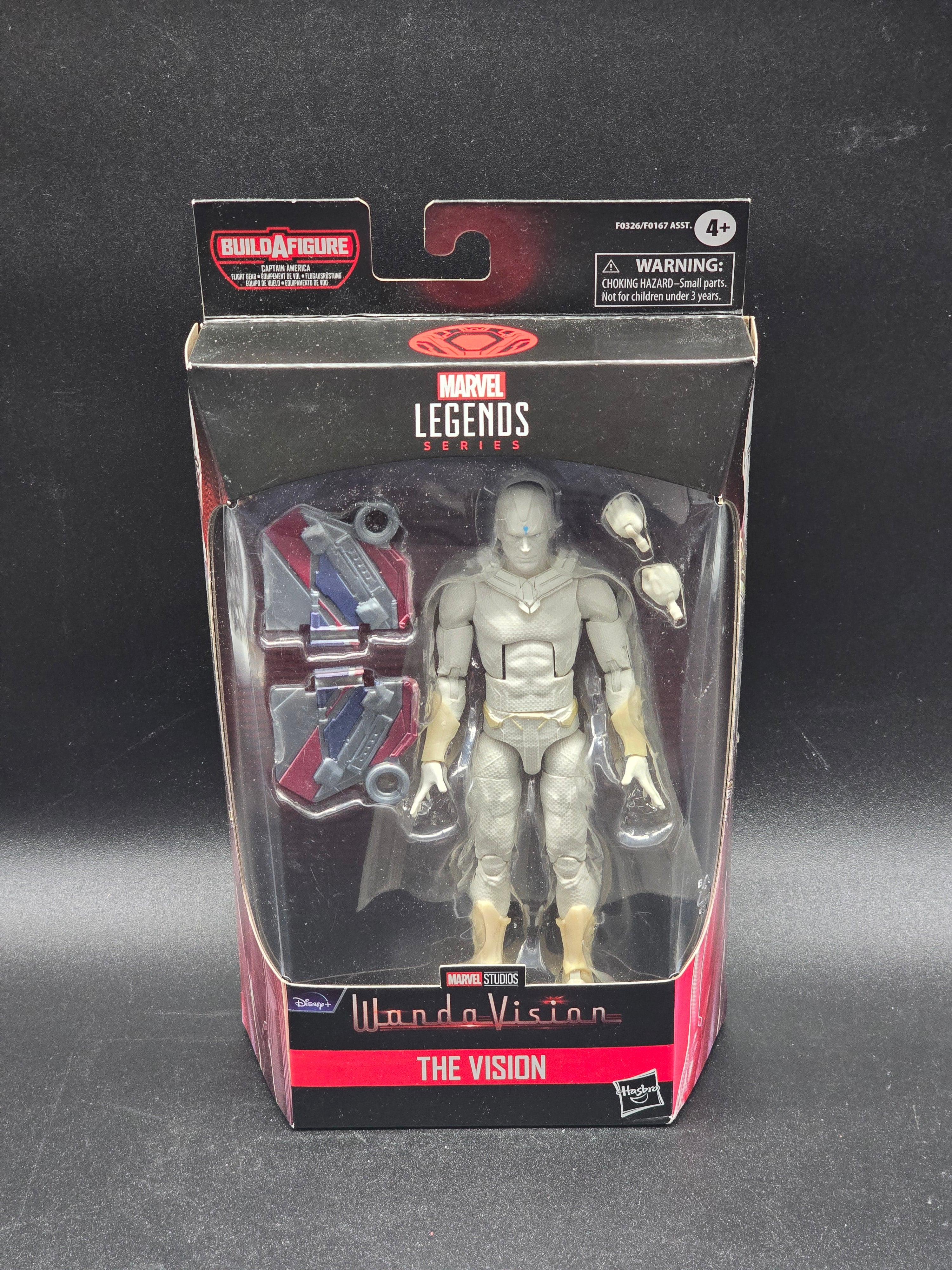 The Vision Marvel Legends Wanda Vision BAF Captain America Flight Gear