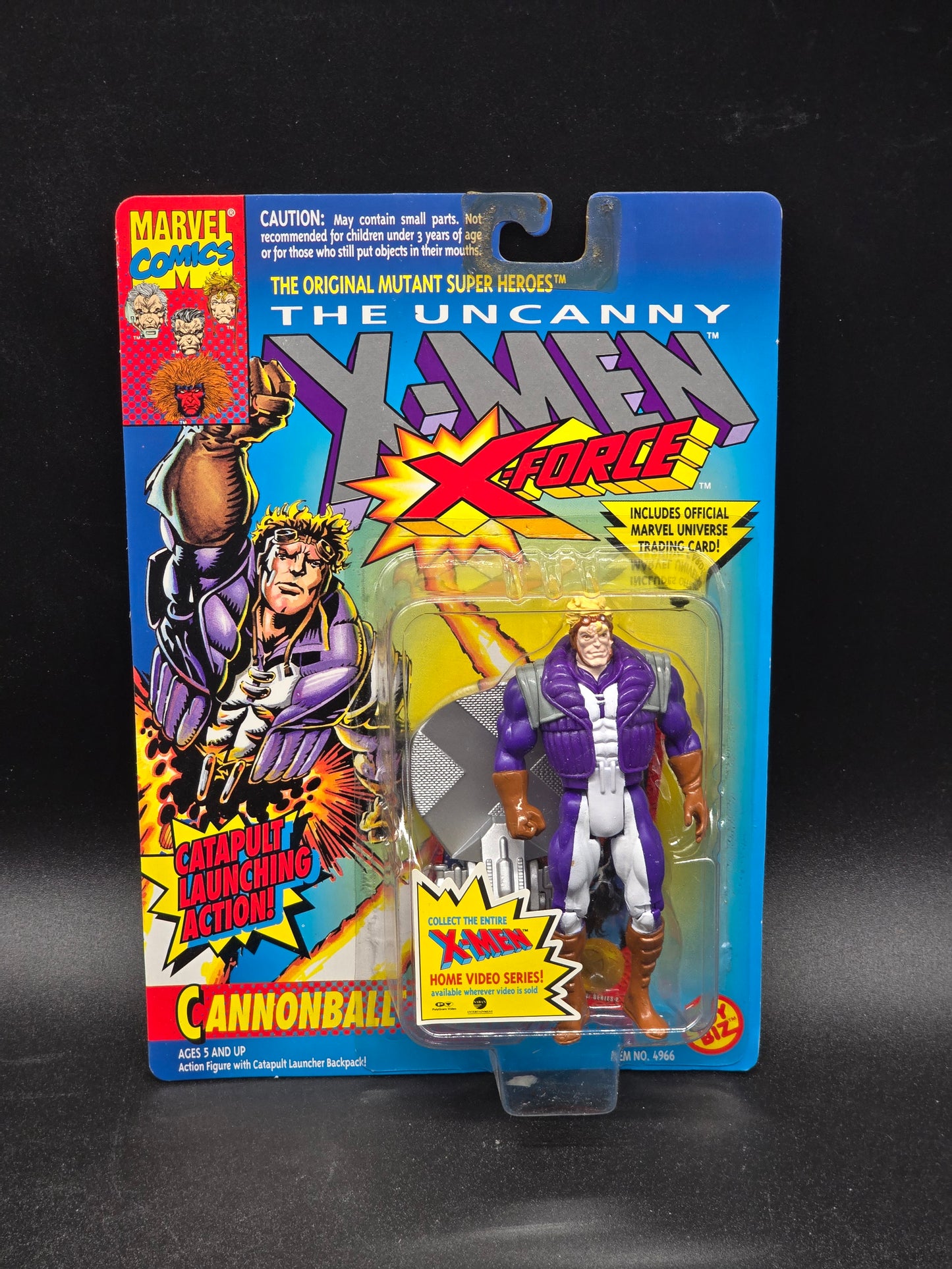 Cannonball Purple Variant X-Men: X-Force Action Figure Toybiz 1993