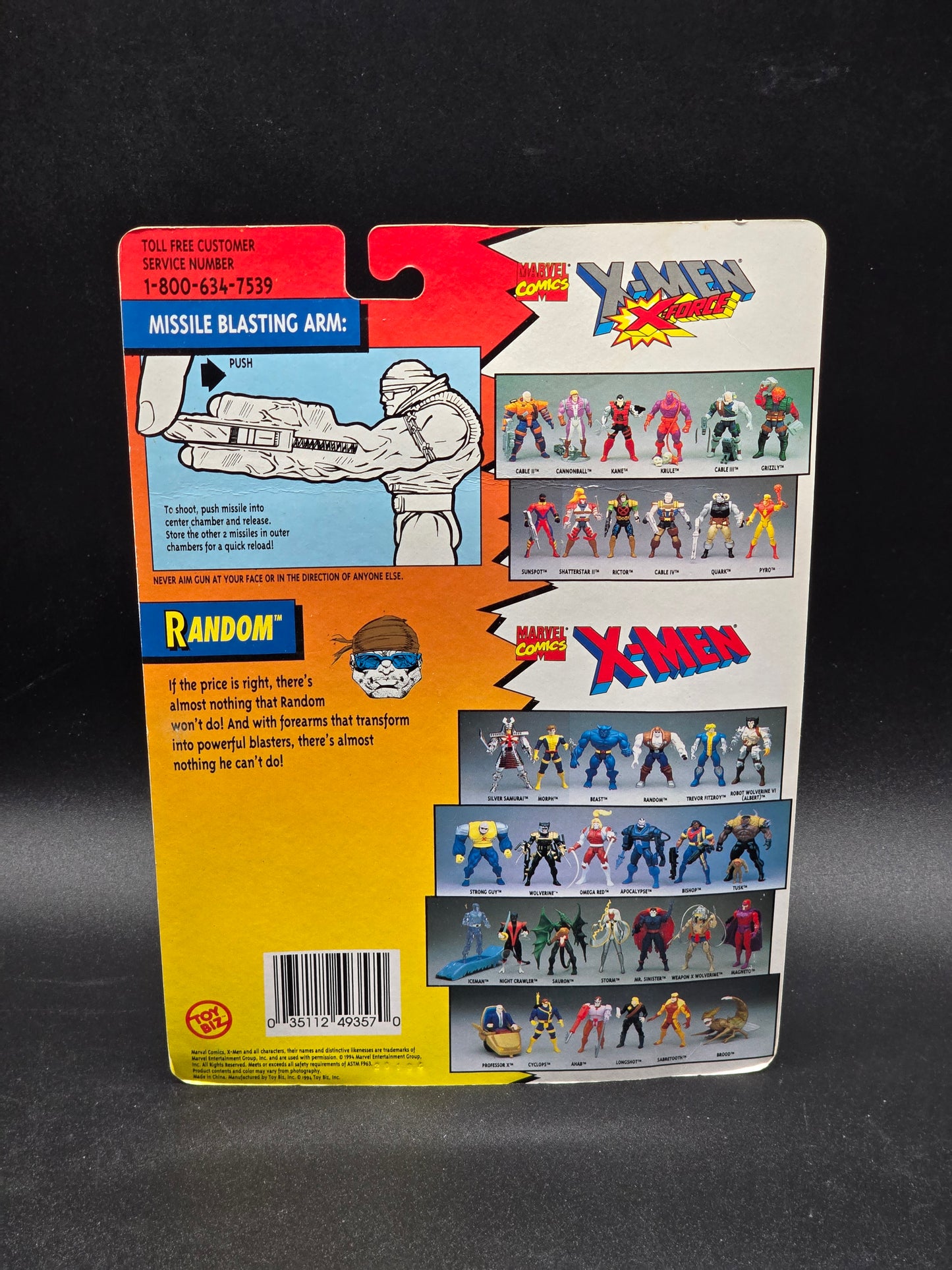 Random X-Men Action Figure Toybiz 1994
