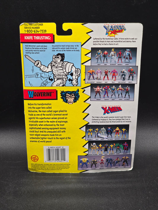 Wolverine 5th Edition Green Variant KB Toys Exclusive X-Men Action Figure Toybiz 1993