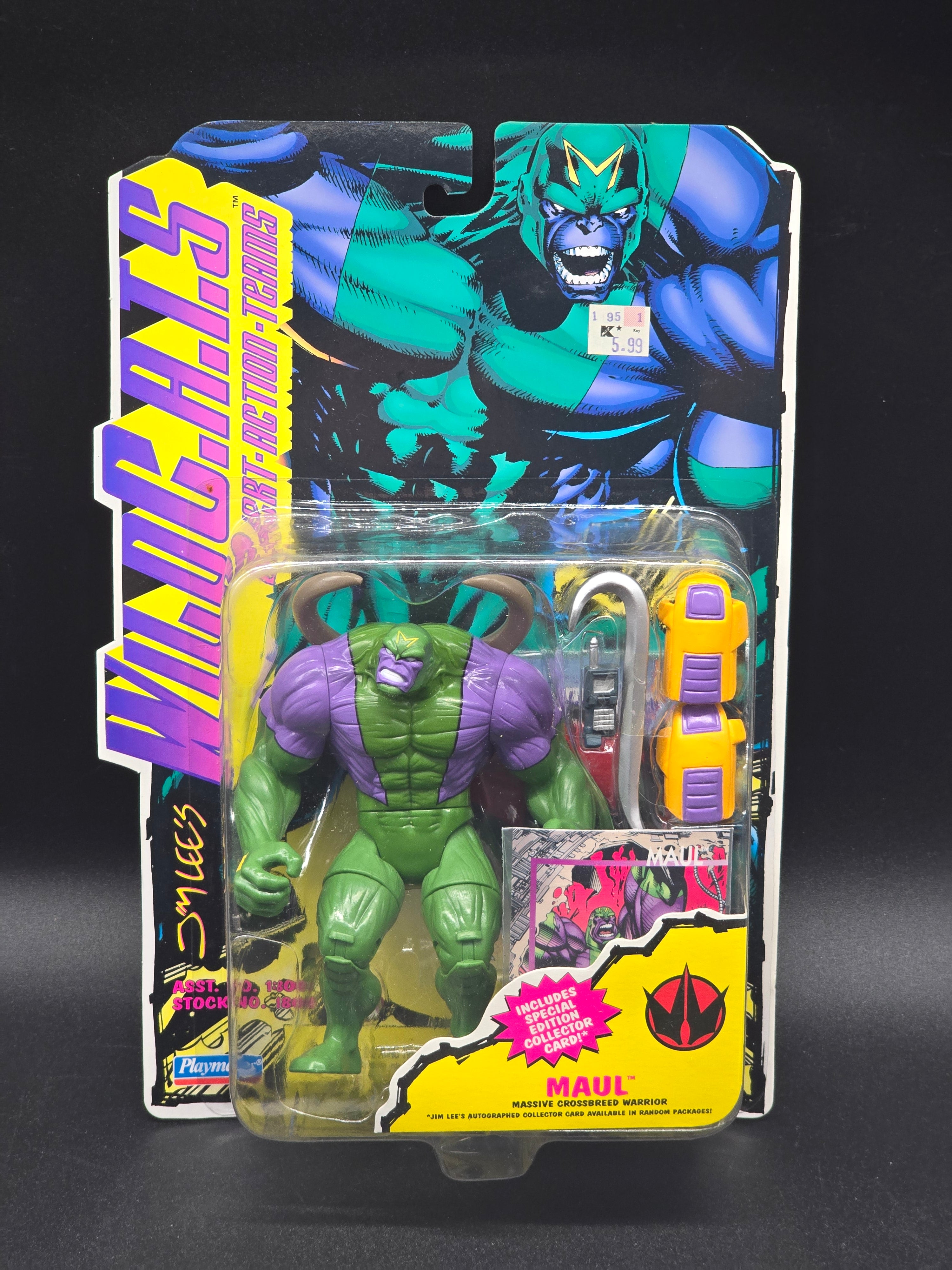 Maul WildC.A.T.S Action Figure Playmates 1994