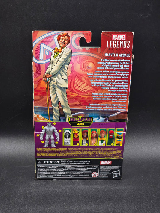 Arcade Marvel Legends Super Villains BAF Xemnu