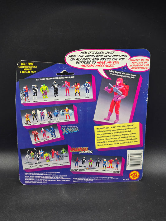 Magneto Electronic talking Toybiz 1991