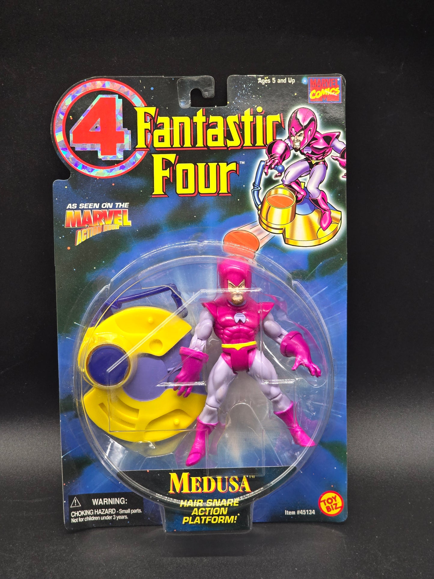 Wizard Fantastic Four Toybiz 1996 (front label error)