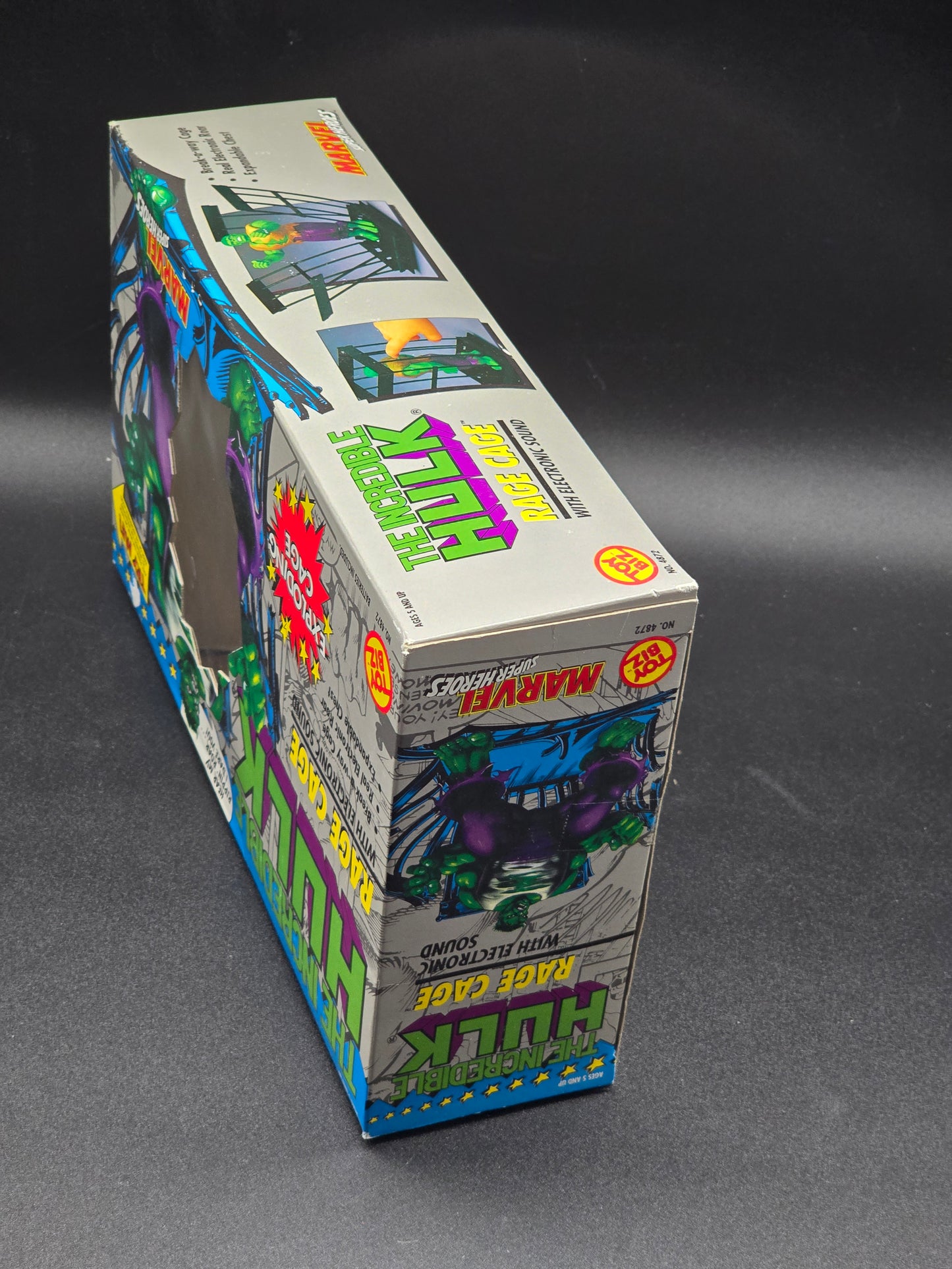 The Incredible Hulk Rage Cage Toybiz Marvel Super Heroes 1991