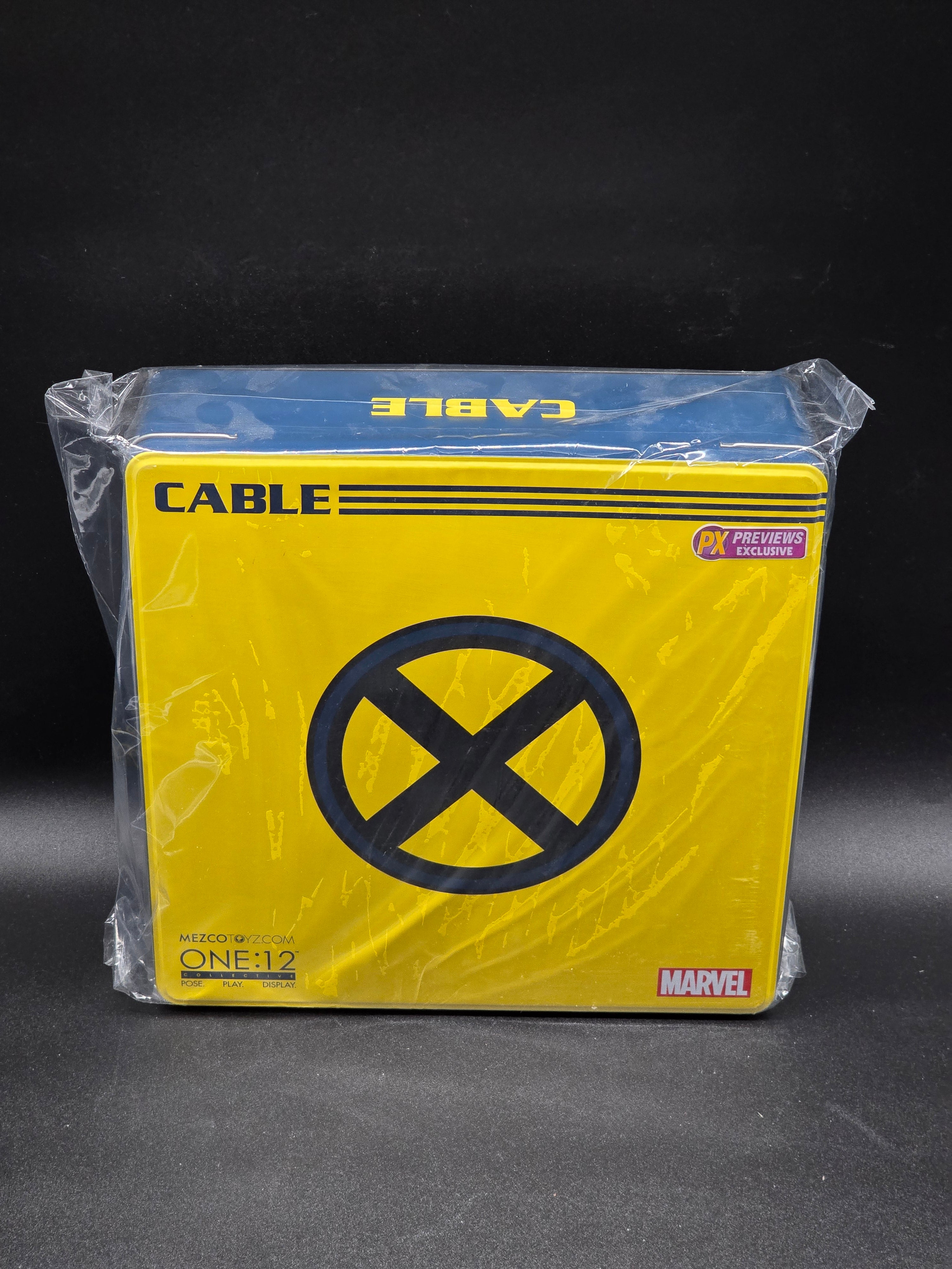 Cable One:12 Collective Mezco Marvel Action Figure PX Exclusive