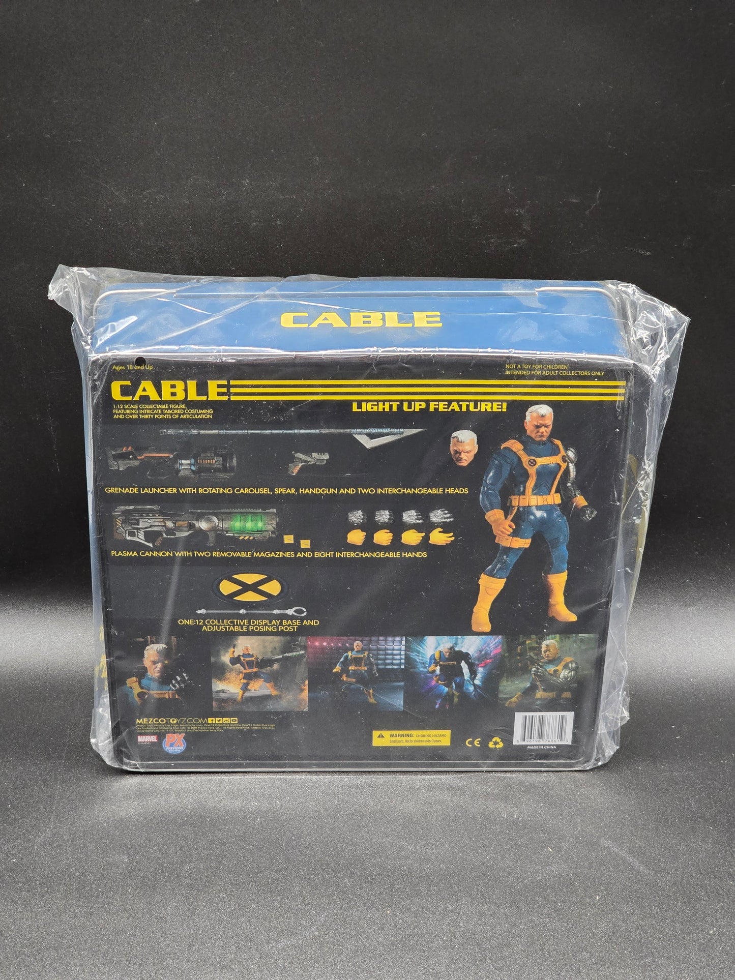 Cable One:12 Collective Mezco Marvel Action Figure PX Exclusive