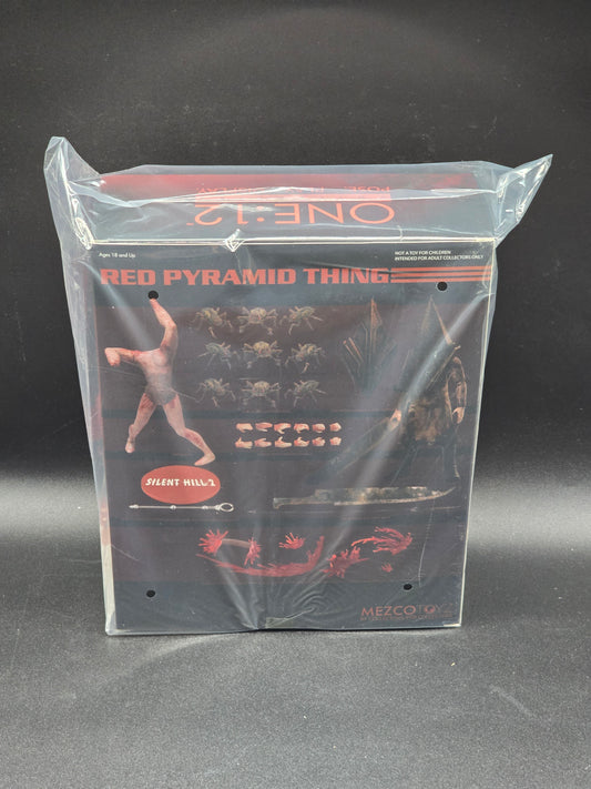 Red Pyramid Thing Action Figure Mezco Toyz One:12 Collective