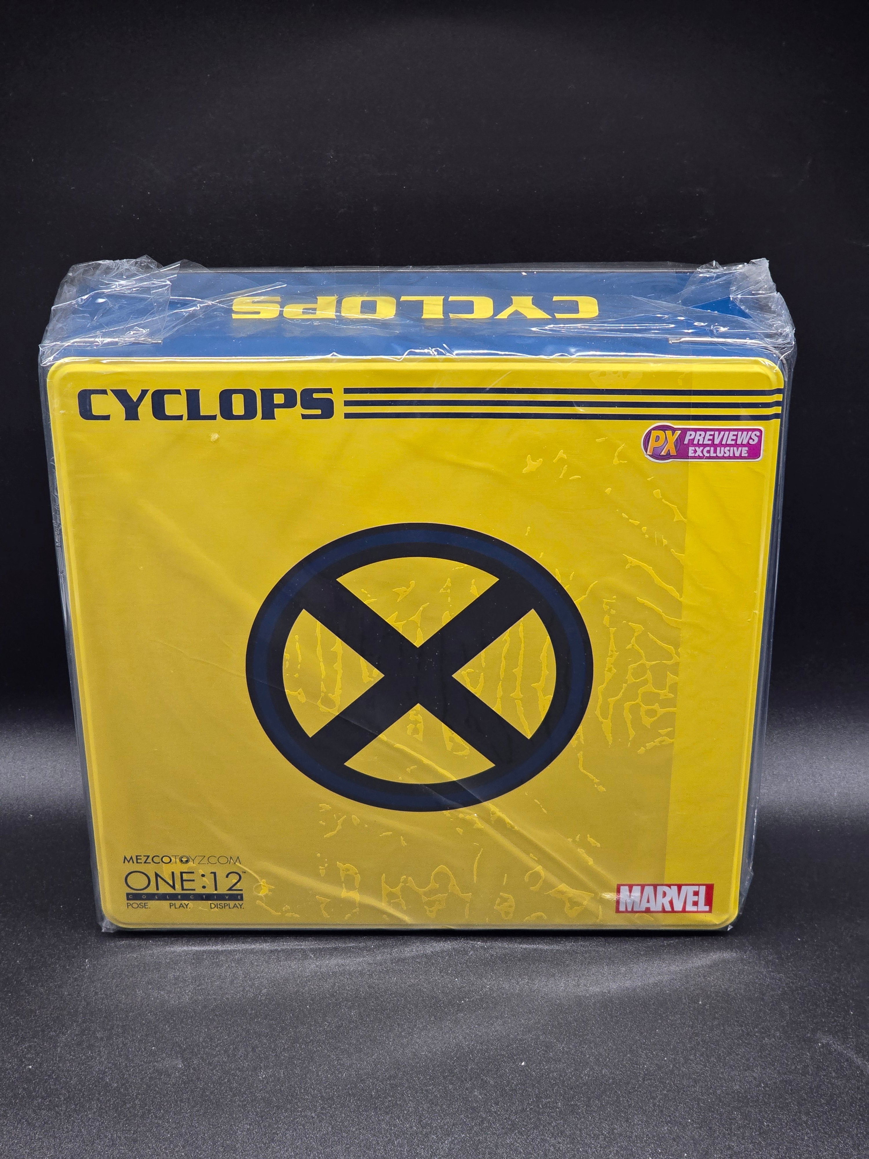 Cyclops One:12 Collective Mezco Marvel Action Figure PX Exclusive