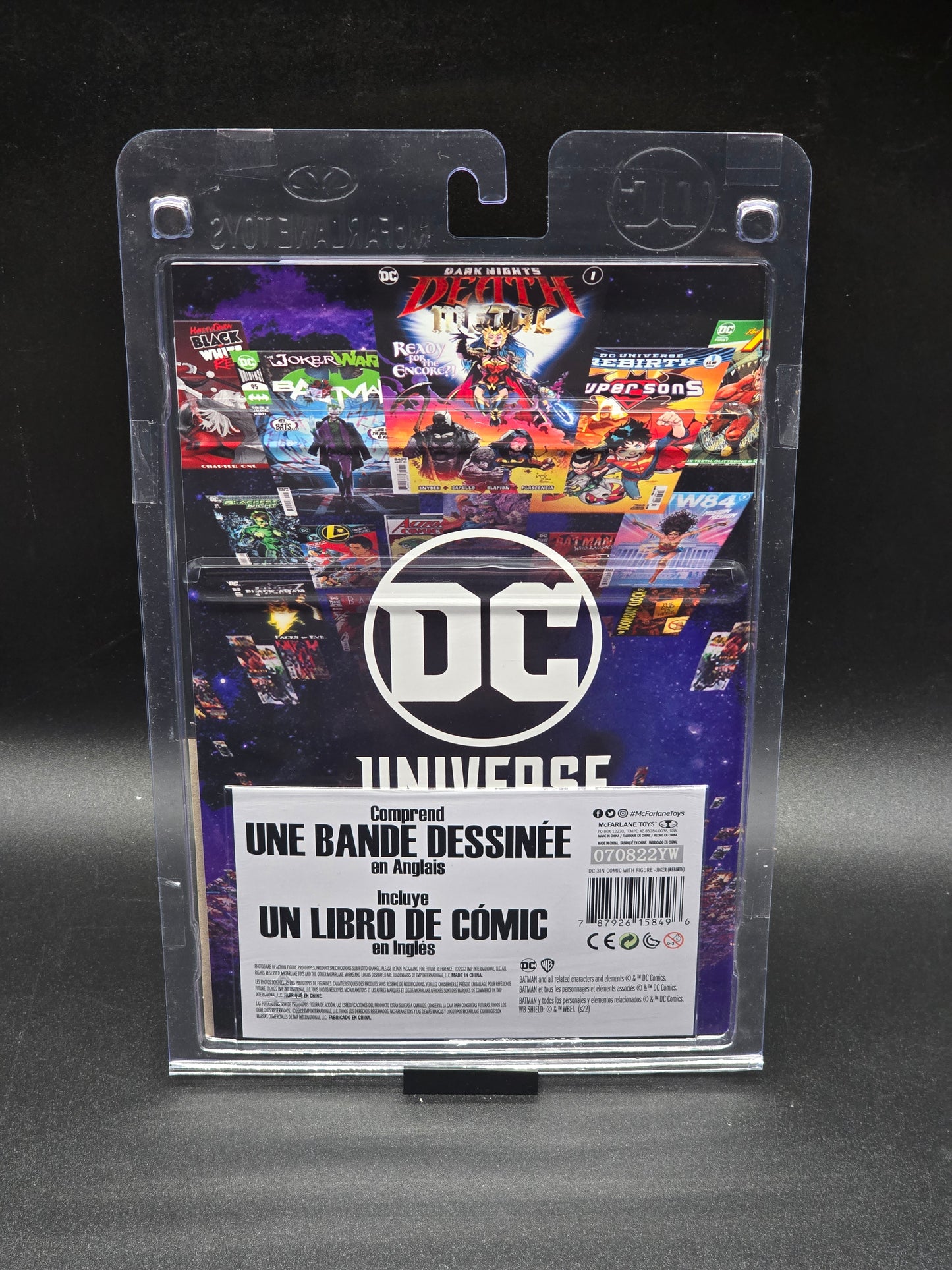 THE JOKER 3″ FIGURE WITH COMIC (PAGE PUNCHERS)