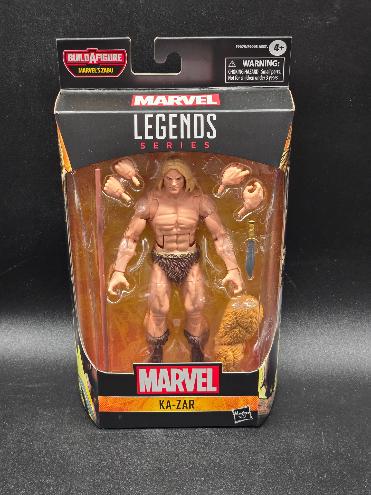 Ka-Zar Marvel Legends BAF Zabu