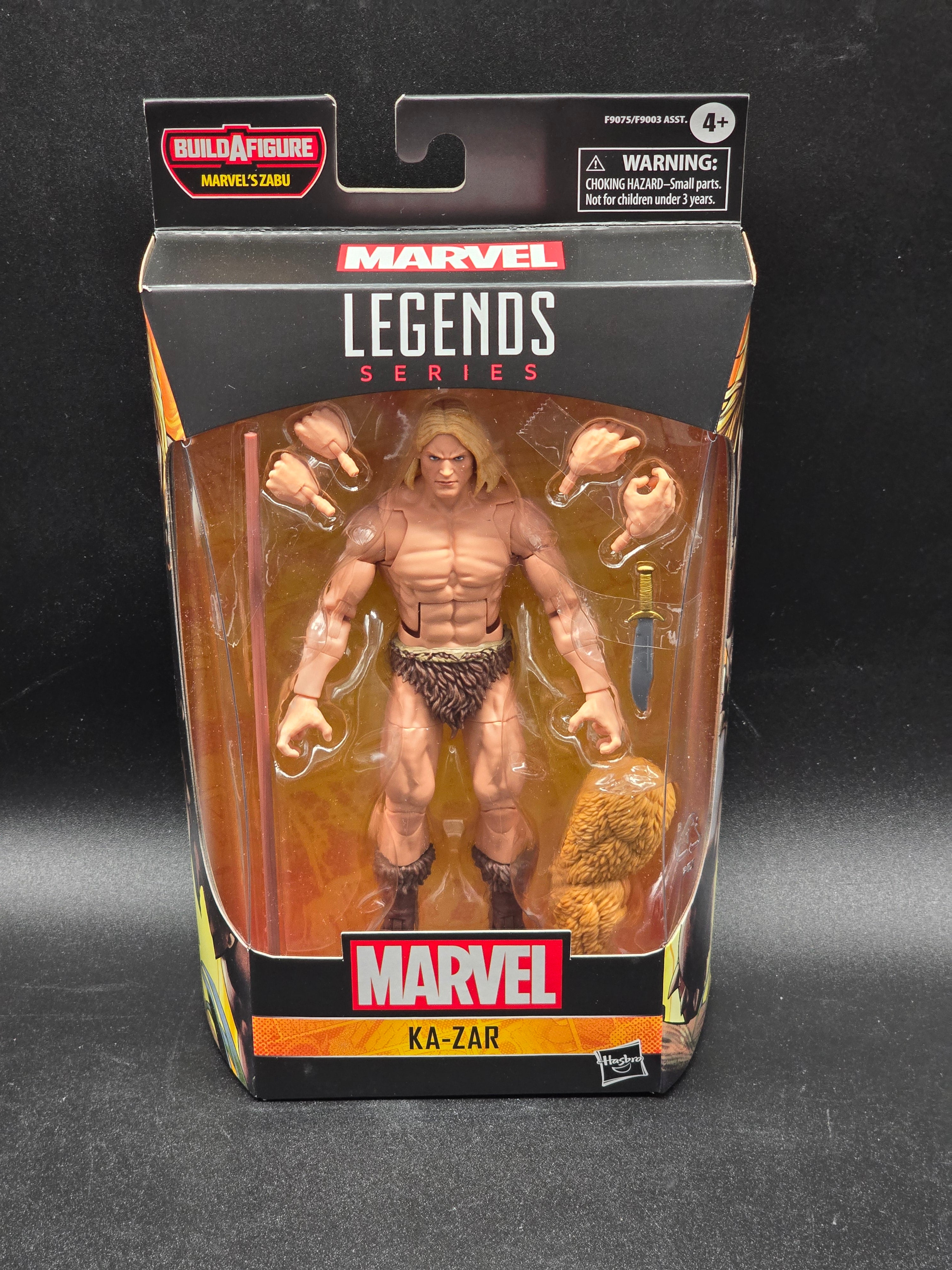 Ka-Zar Marvel Legends BAF Zabu
