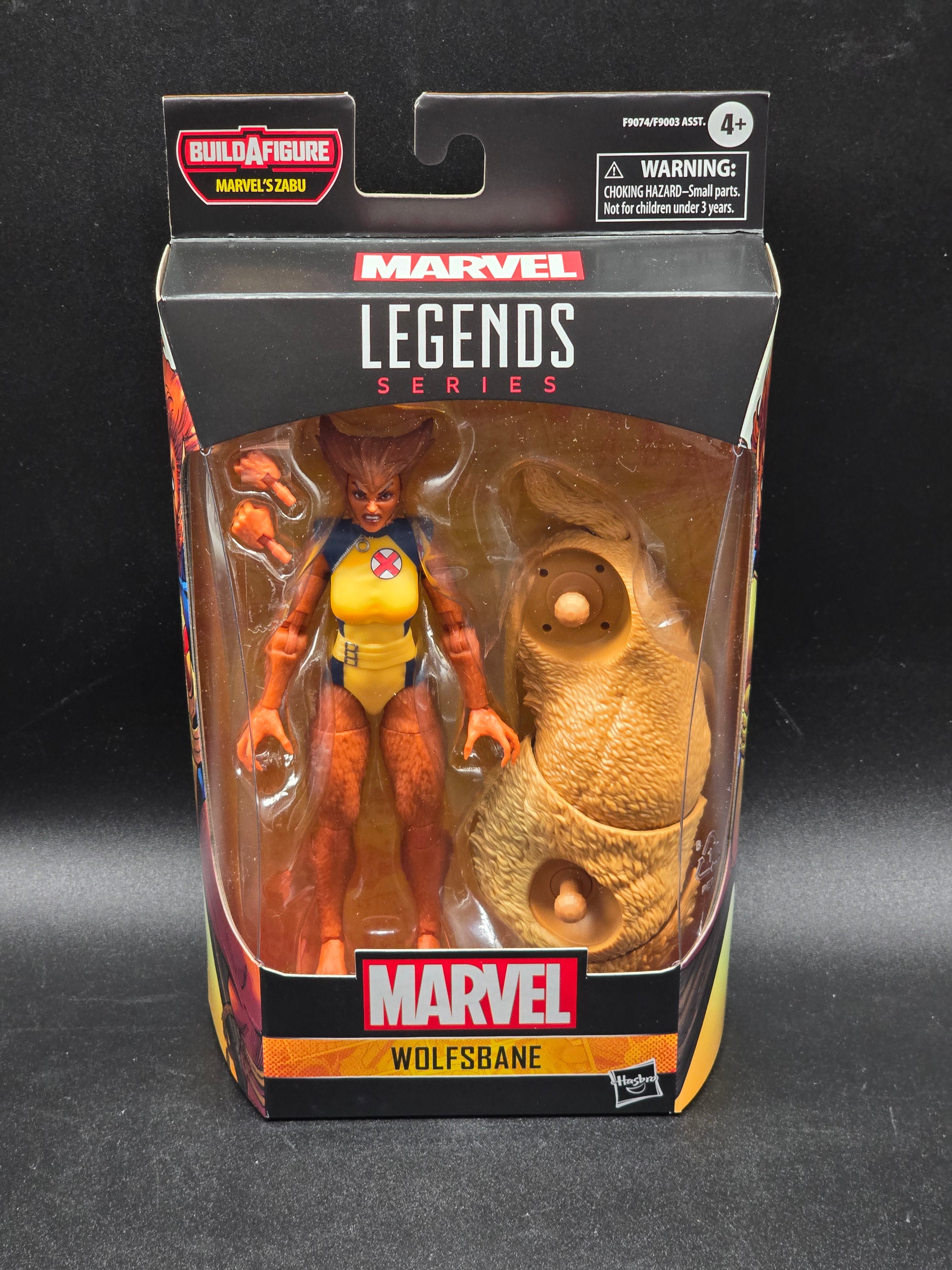 Wolfsbane Marvel Legends BAF Zabu