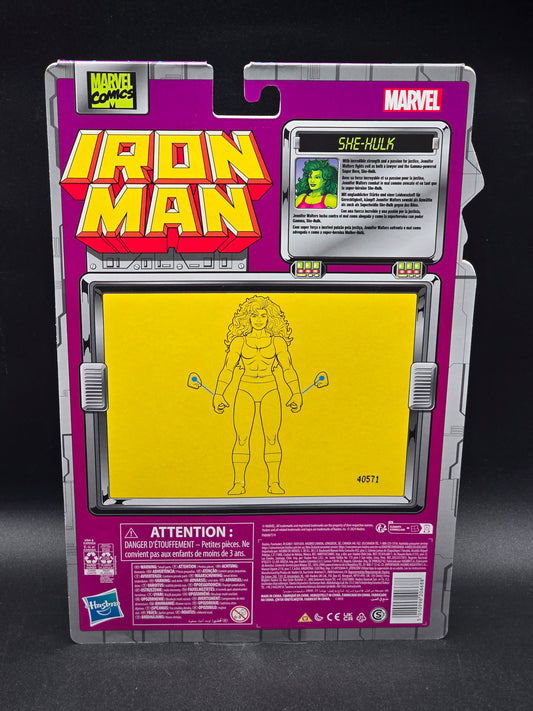 She Hulk Marvel Legends Iron Man Retro