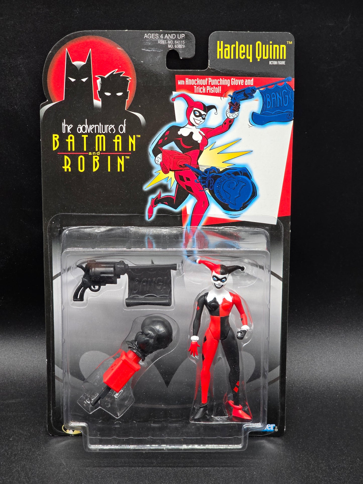 "Harley Quinn" The Adventures of Batman and Robin Action Figure Kenner 1996