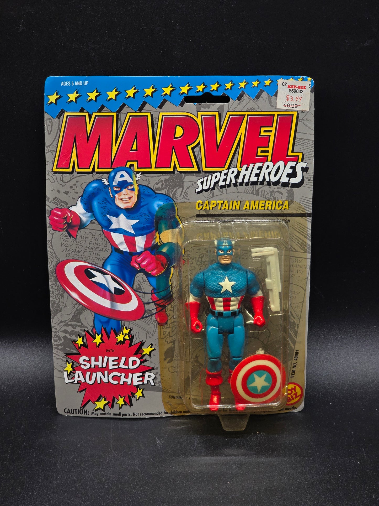 Captain America Marvel Superheroes Toybiz 1993