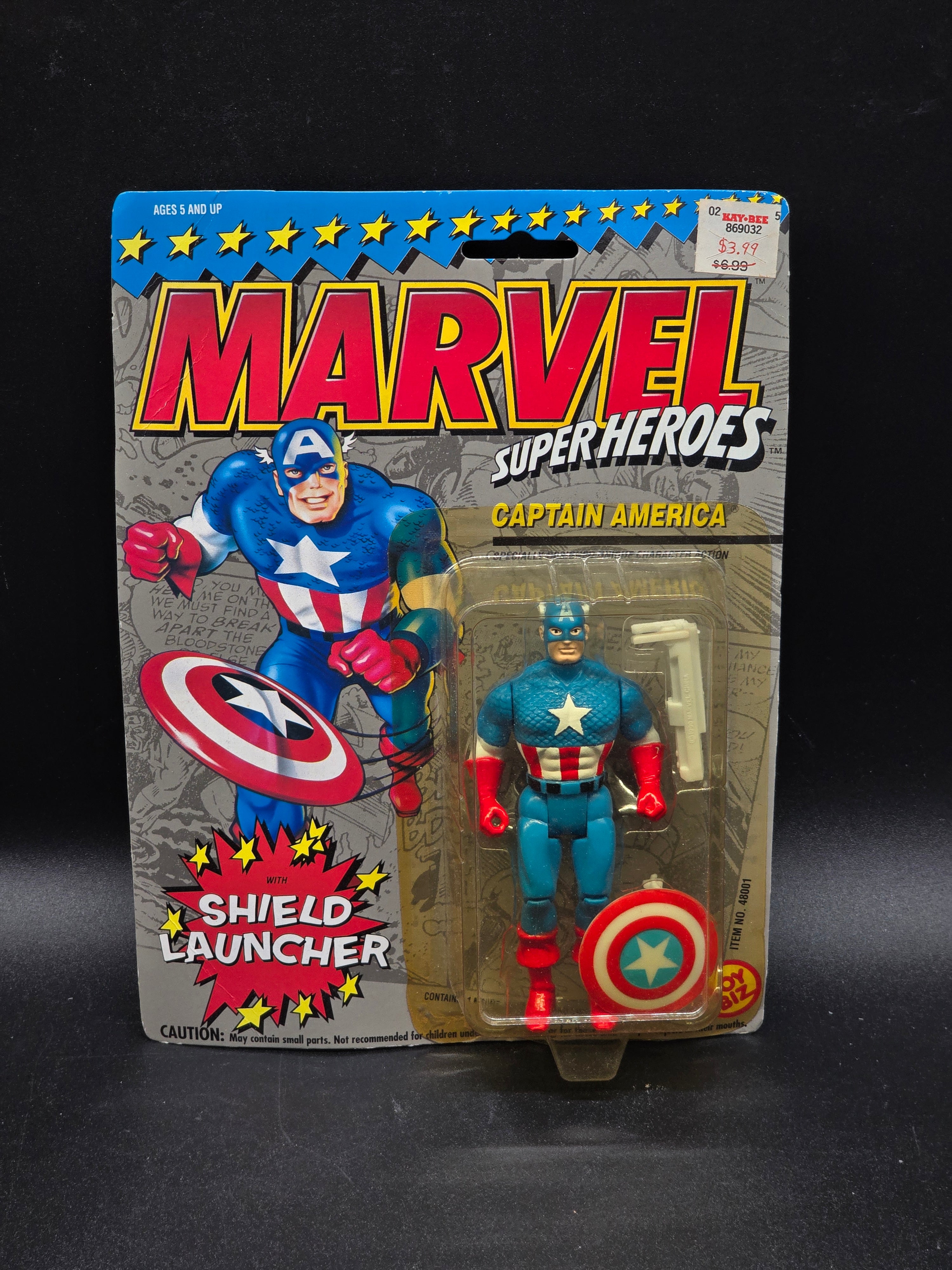Captain America Marvel Superheroes Toybiz 1993