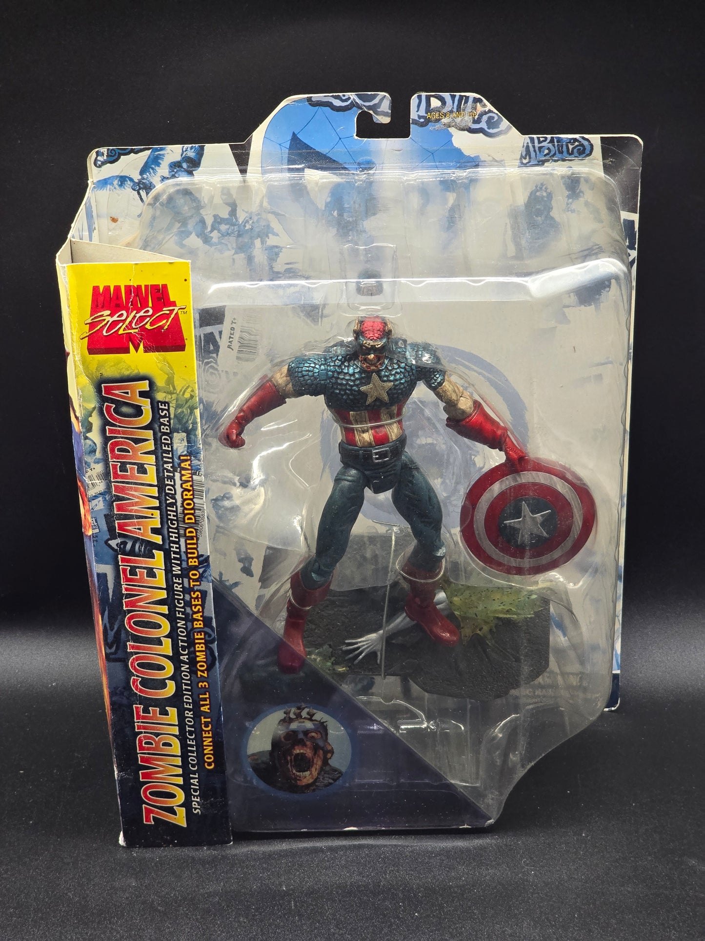 Zombie Colonel America Marvel Select 2007