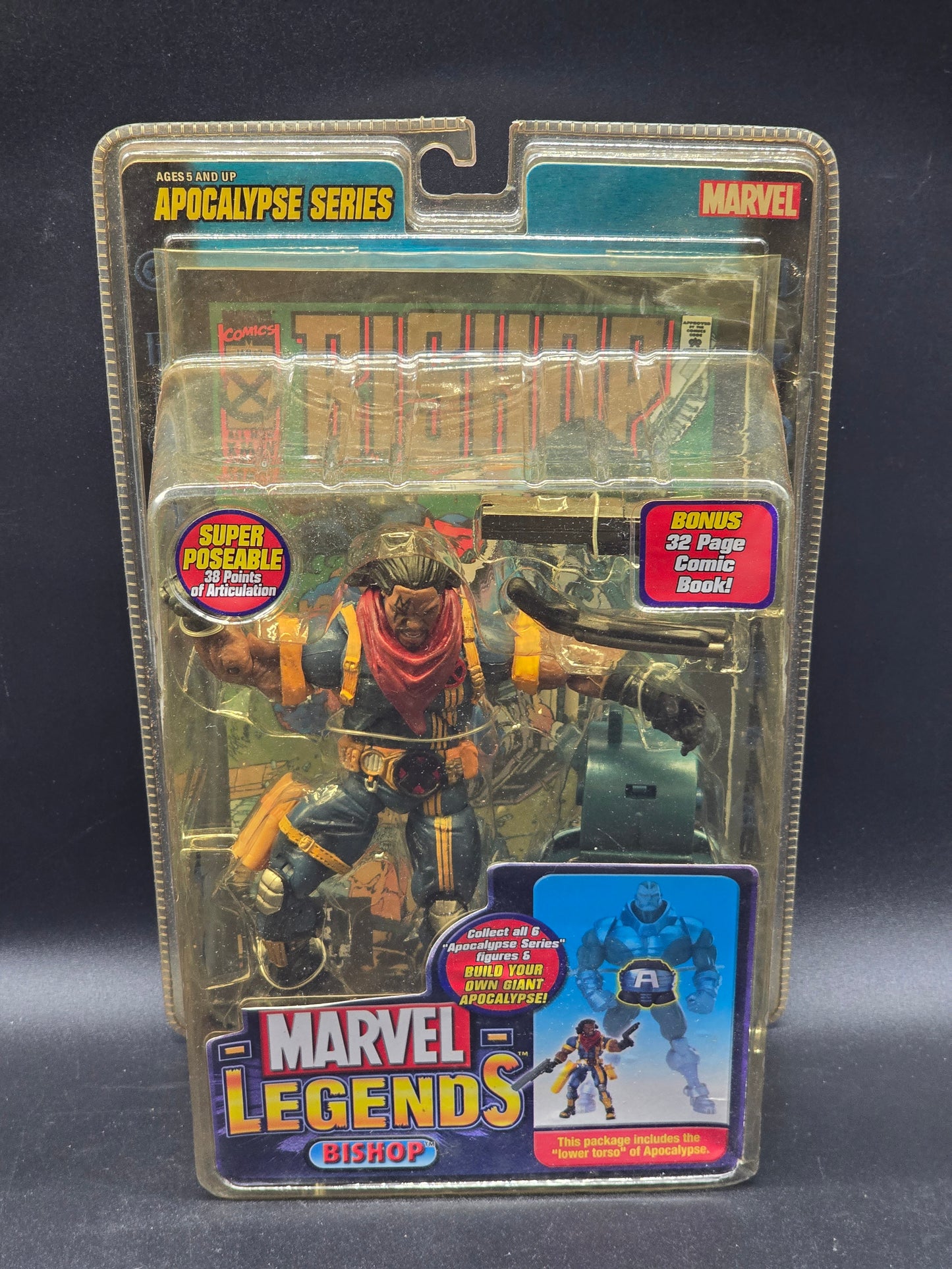 Bishop Marvel Legends Apocalypse Series 12 Action Figure Toybiz 2005