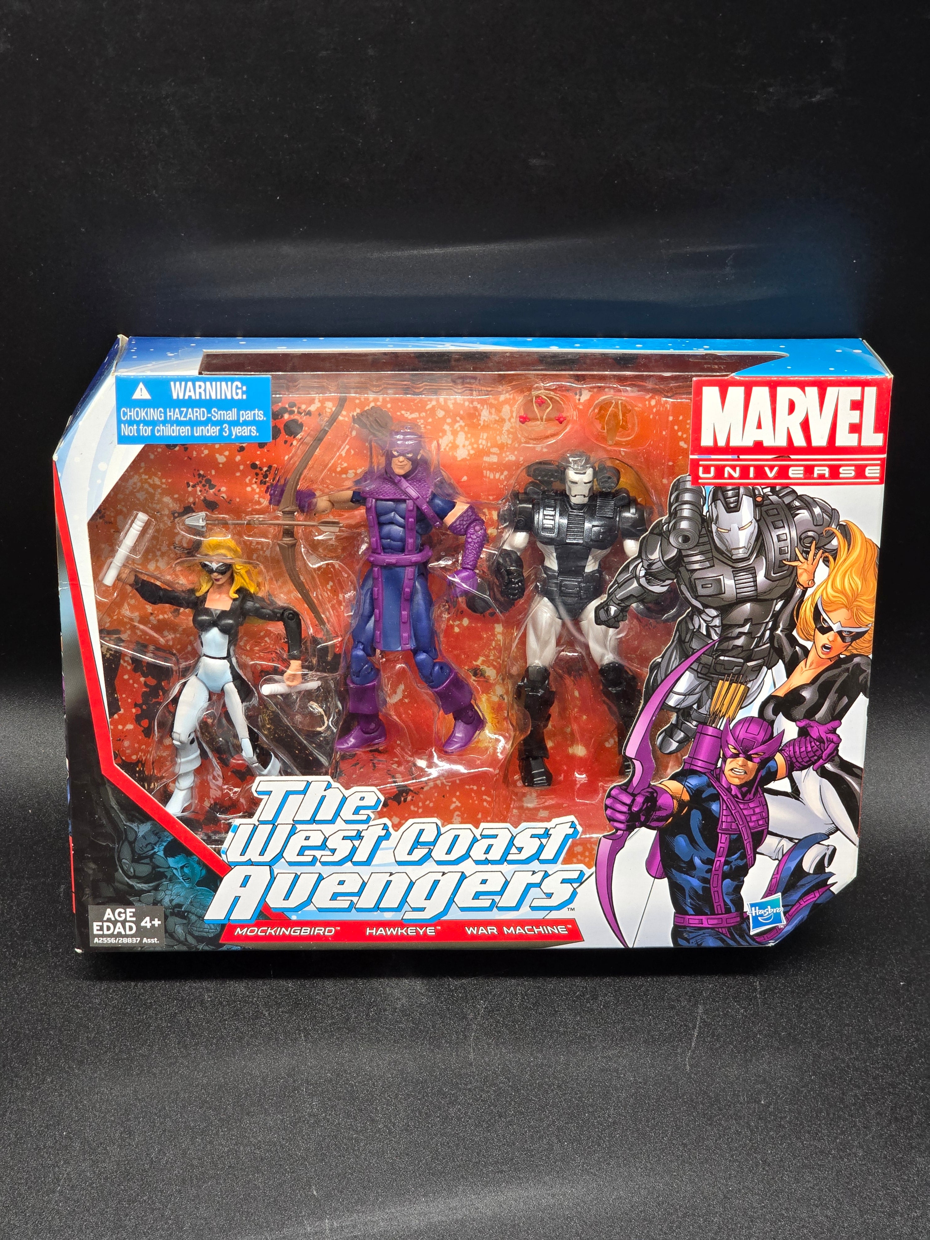 West Coast Avengers 3.75 Marvel Universe 3 figure set 2012