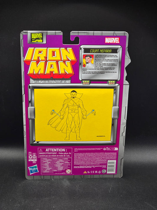 Count Nefaria Marvel Legends Iron Man Retro