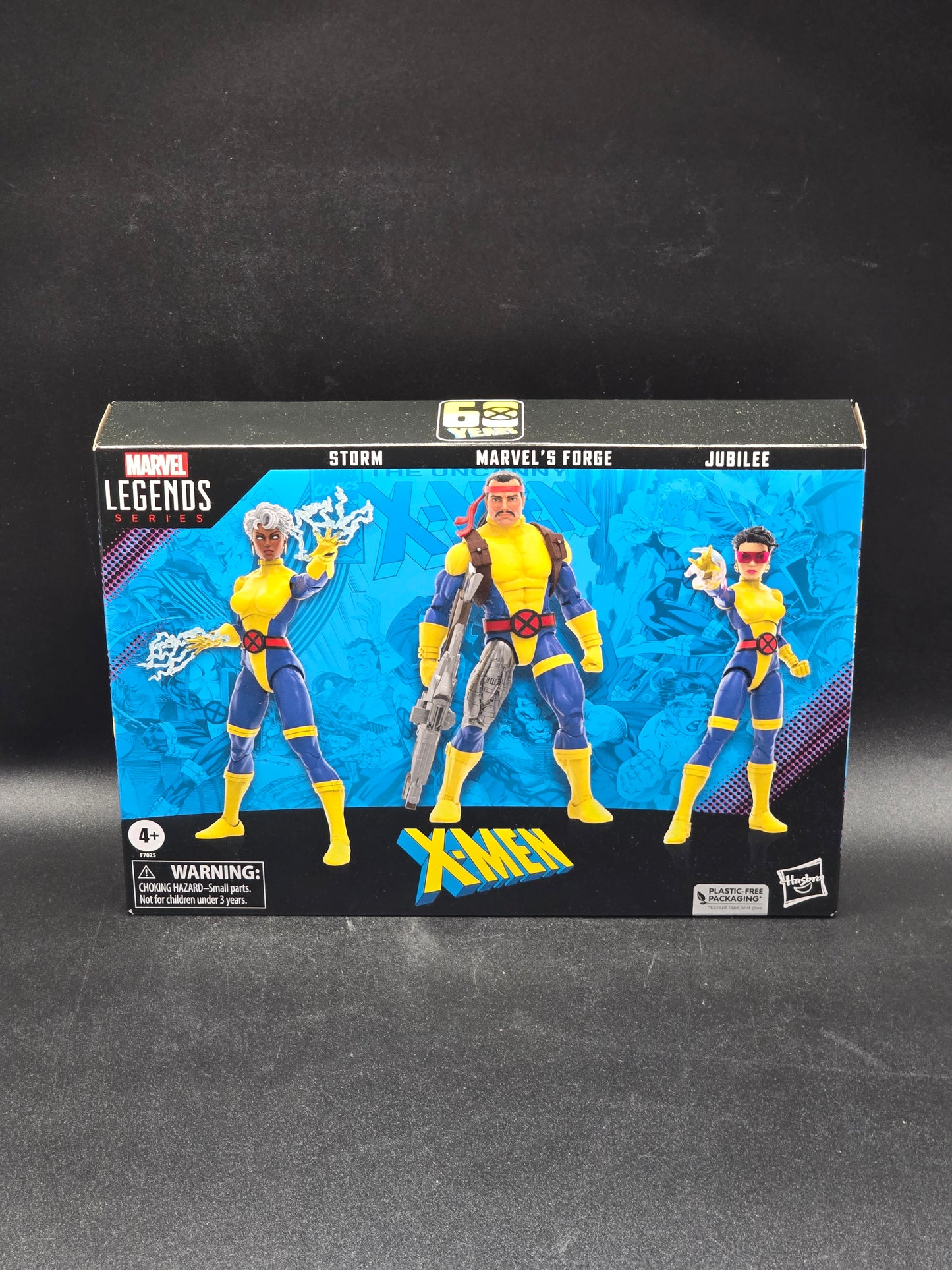 Forge, Storm, Jubilee Set Marvel Legends X-Men 60th Anniversary Collection