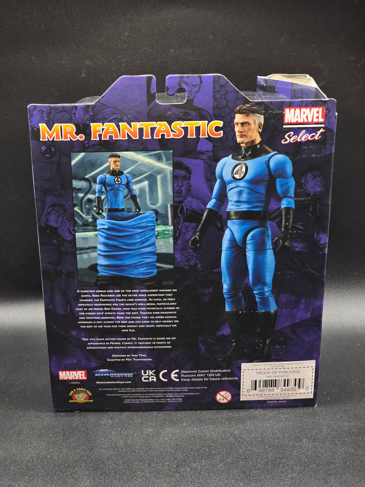Mr. Fantastic Marvel Select 2023