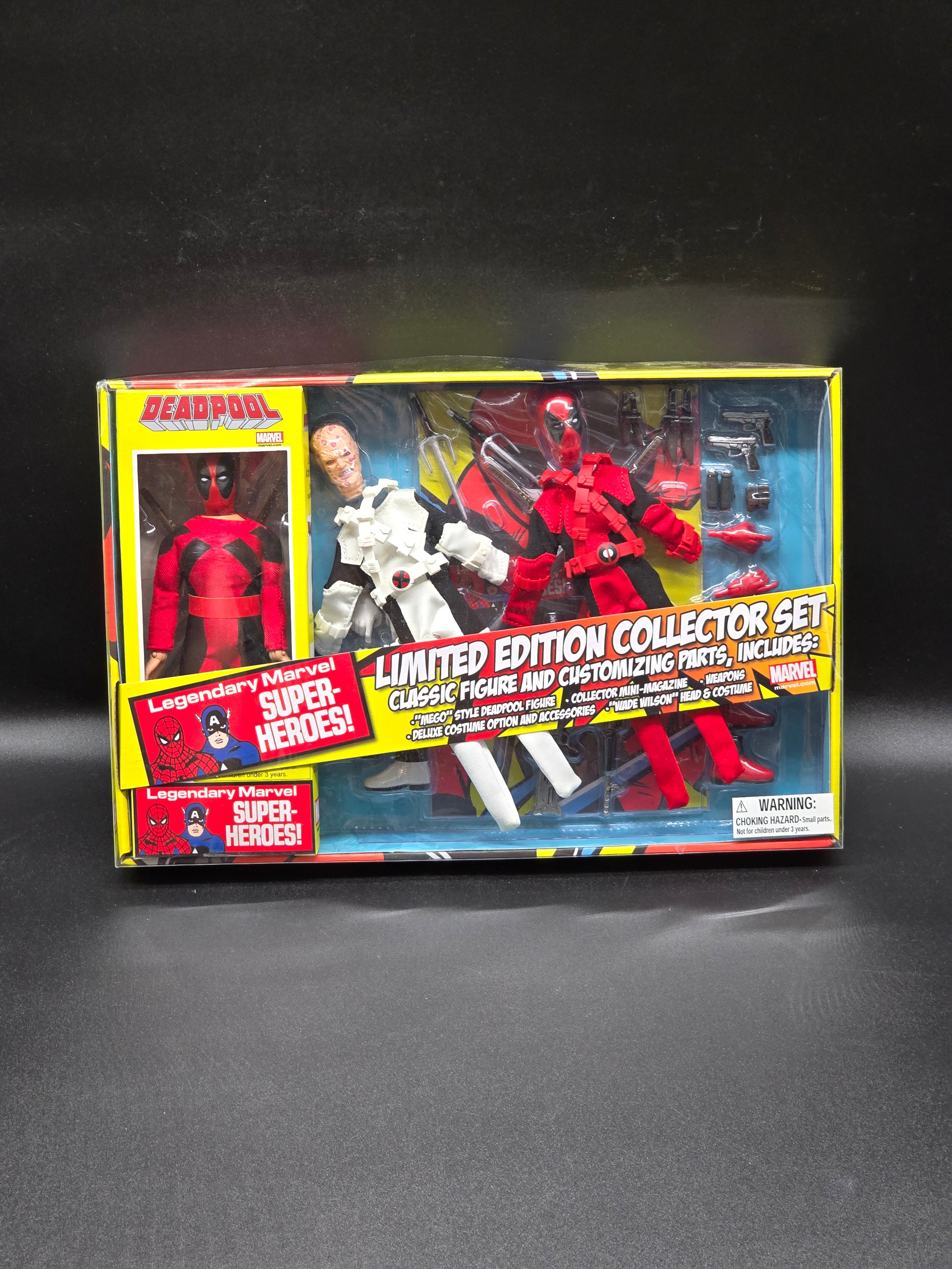 Deadpool 8" Legendary Marvel Super Heroes Limited Edition Collector Set